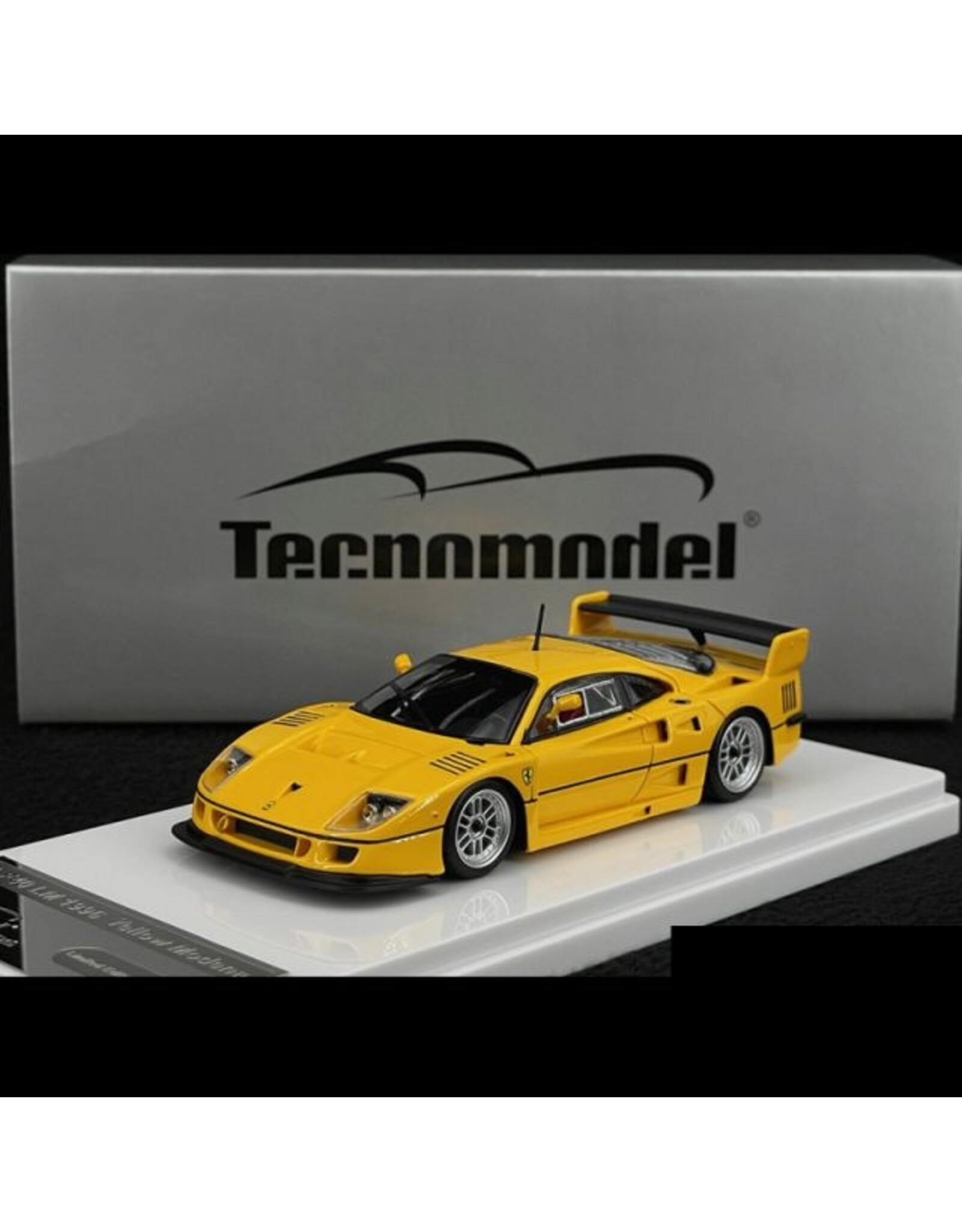 Ferrari Ferrari F40 LM(1996)Press Version(yellow)Enkei silver wheels