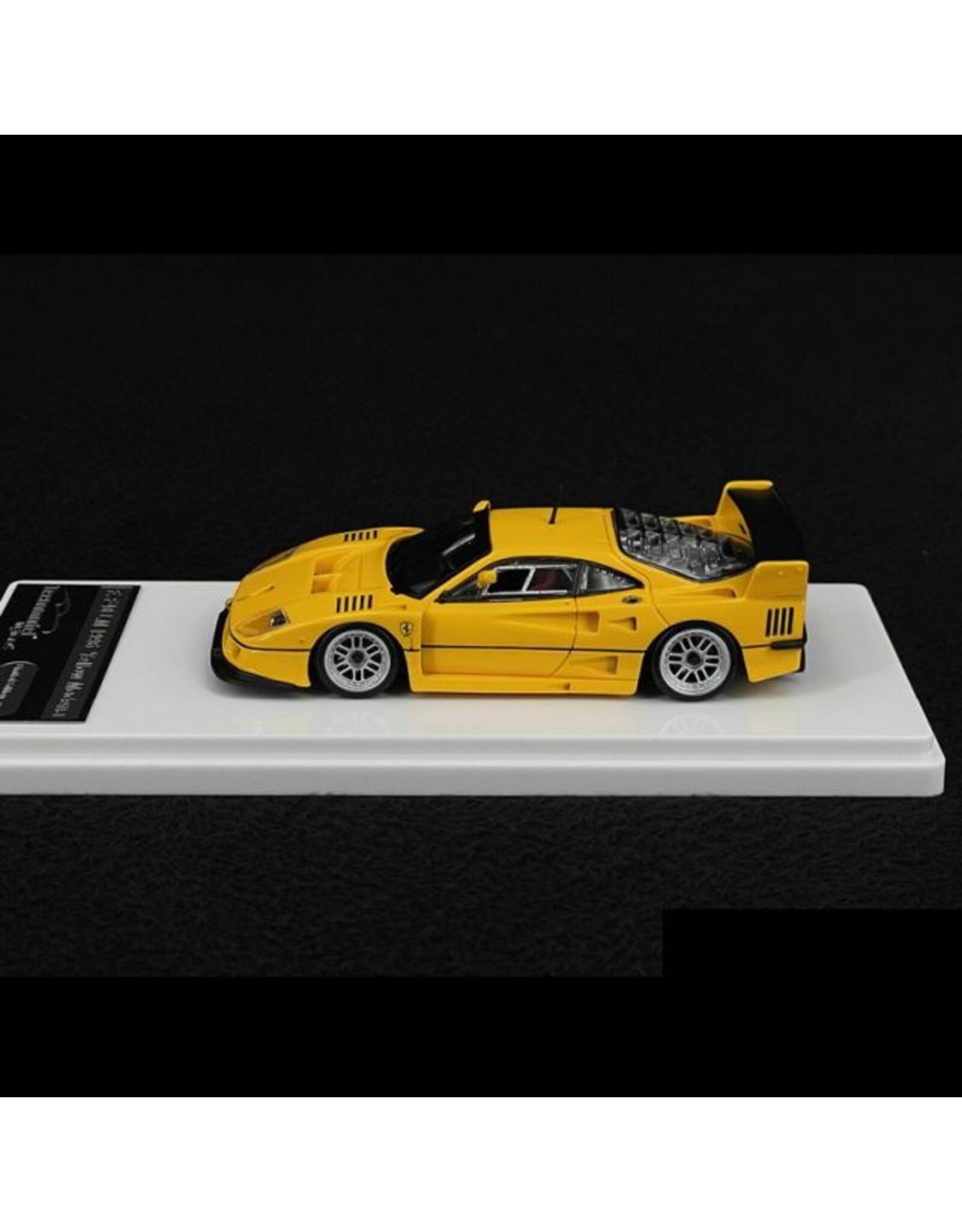 Ferrari Ferrari F40 LM(1996)Press Version(yellow)Enkei silver wheels