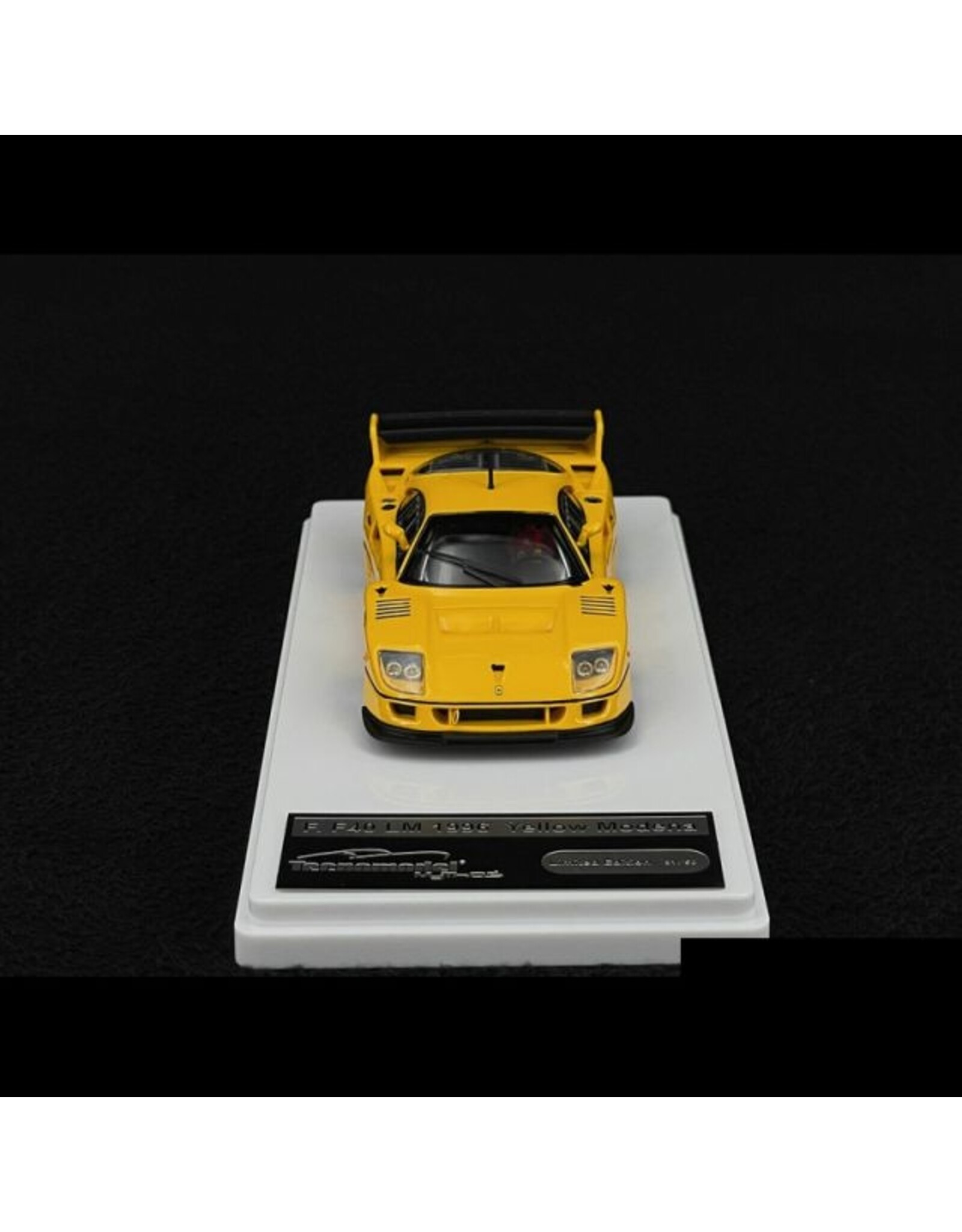 Ferrari Ferrari F40 LM(1996)Press Version(yellow)Enkei silver wheels