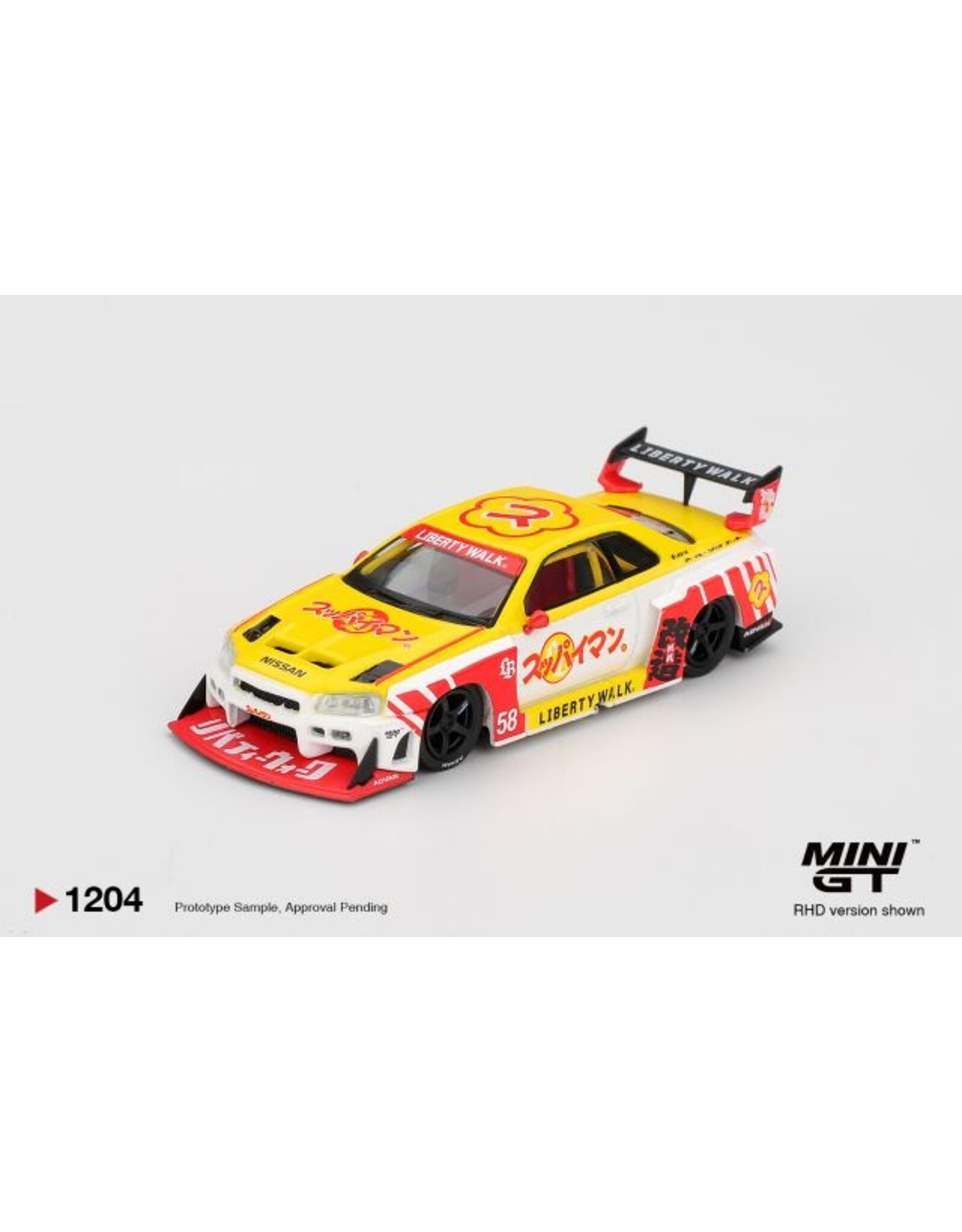 Nissan by Liberty Walk Nissan GTR(R34)LB-Super Silhouette Skyline Suppaiman Okinawa(2025)