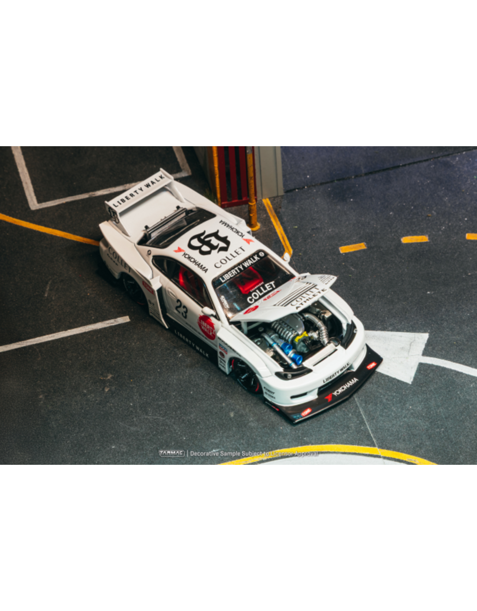 Nissan by Liberty Walk Nissan Skyline Silvia(S15)LB-Super Silhouette(white)2025