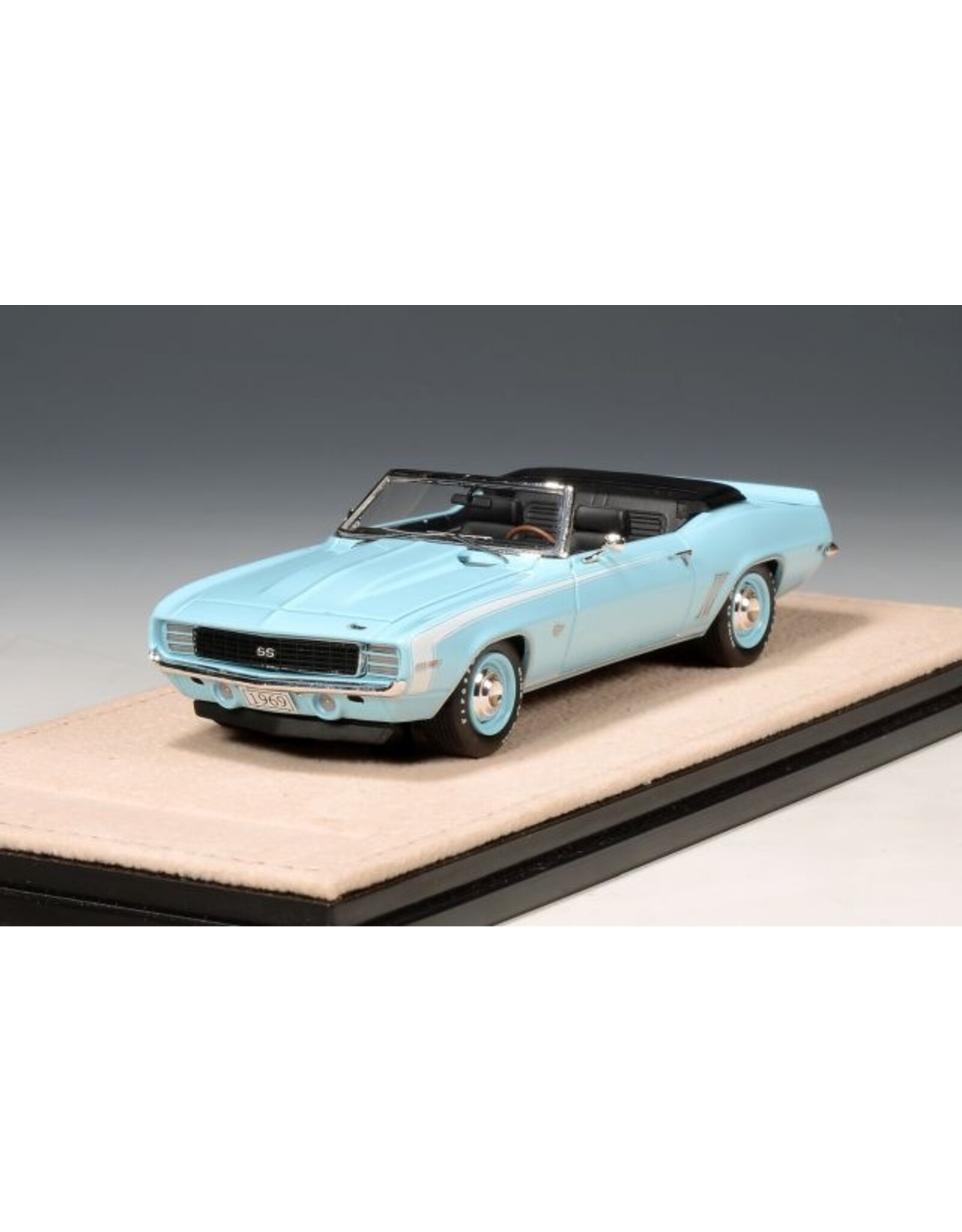 Chevrolet Chevrolet Camaro RS SS Convertible(open roof)1969(Caroline blue)