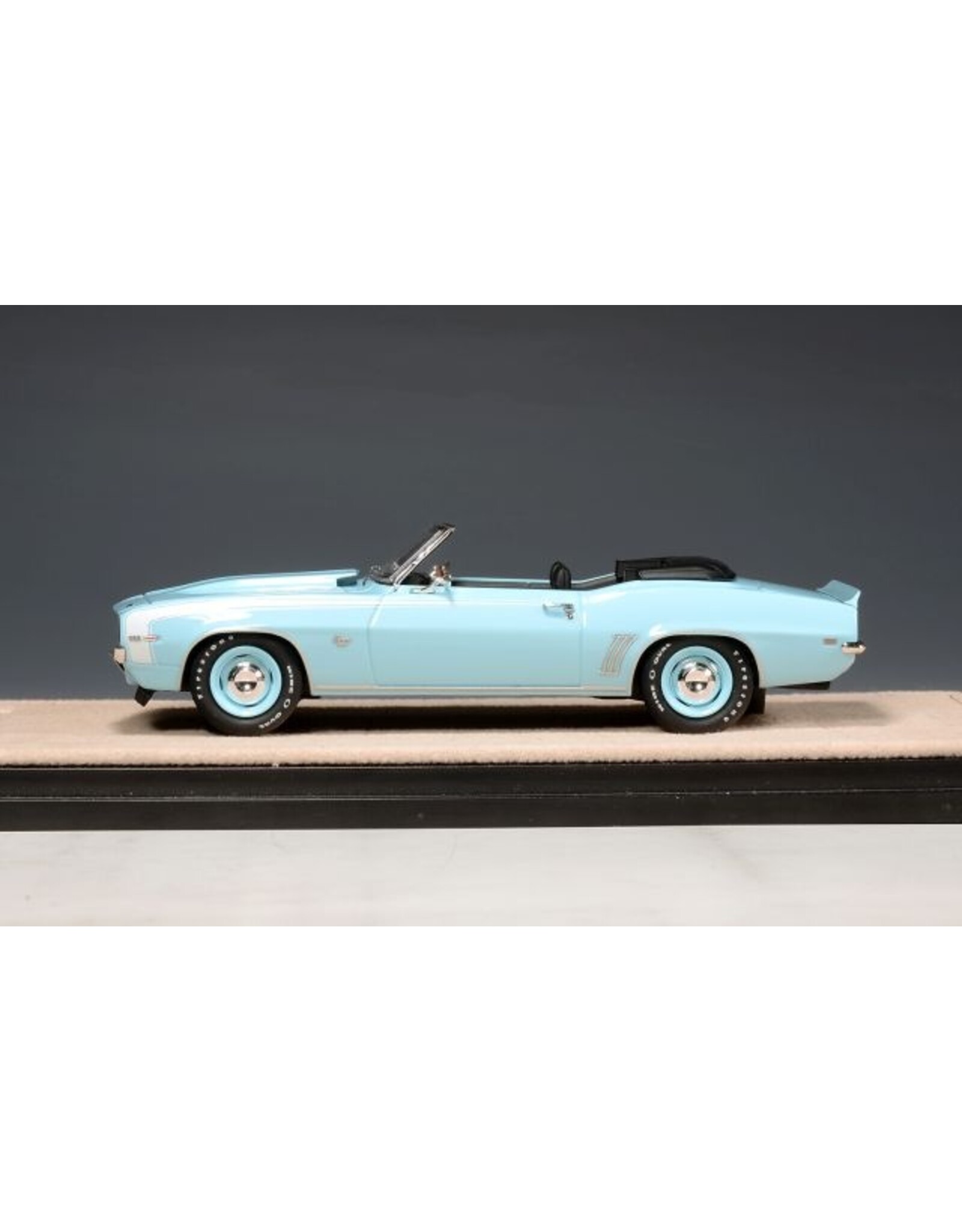 Chevrolet Chevrolet Camaro RS SS Convertible(open roof)1969(Caroline blue)