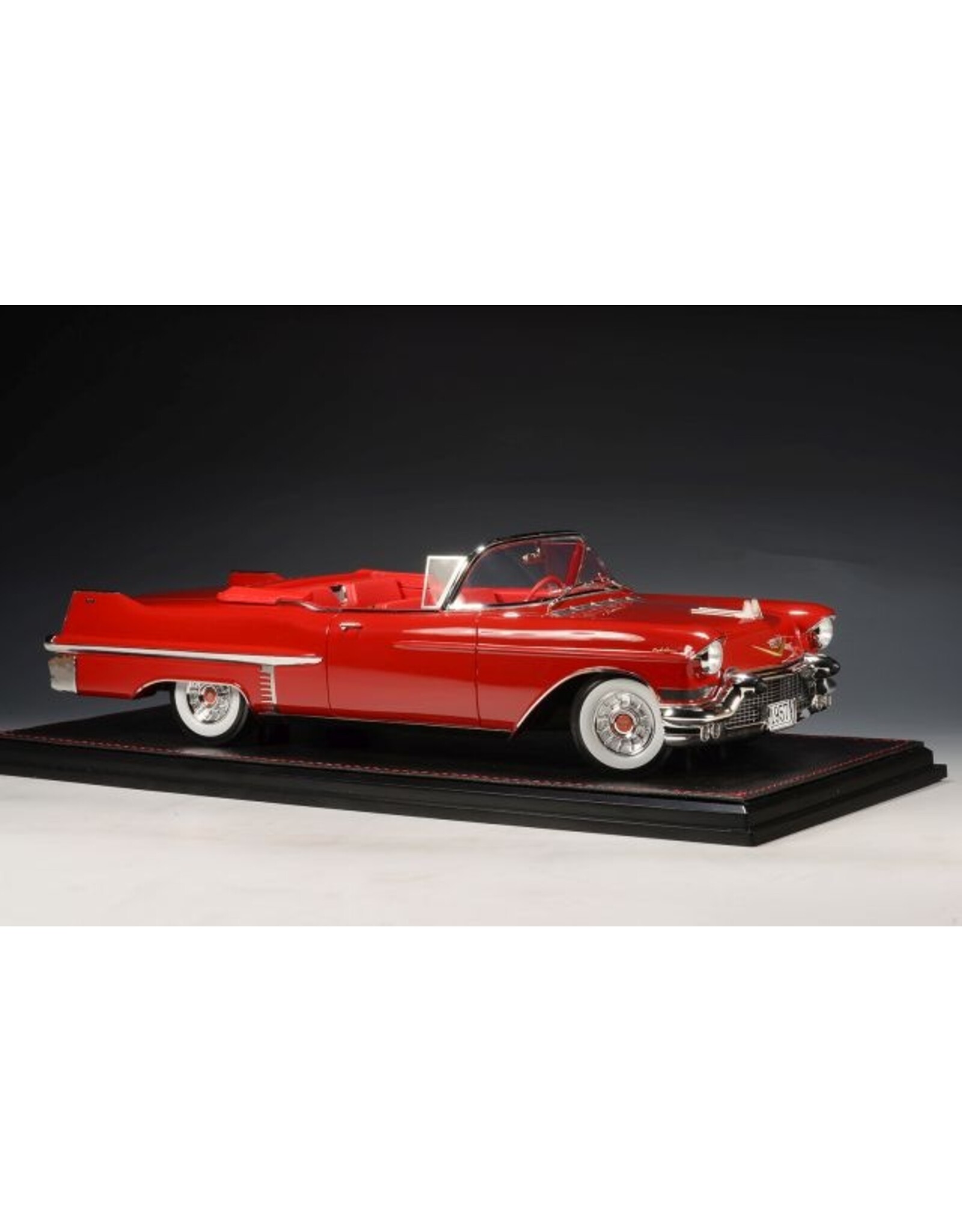 Cadillac(General Motors) Cadillac Series 62 convertible(open roof)1957(Dakotah red)