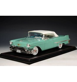 Cadillac(General Motors) Cadillac Series 62 convertible(closed roof)1957(Thebes green metallic)