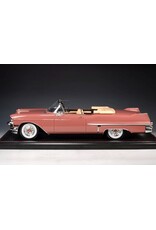 Cadillac(General Motors) Cadillac Series 62 convertible(open roof)1957(Dusty rose metallic)