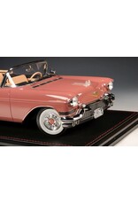 Cadillac(General Motors) Cadillac Series 62 convertible(open roof)1957(Dusty rose metallic)