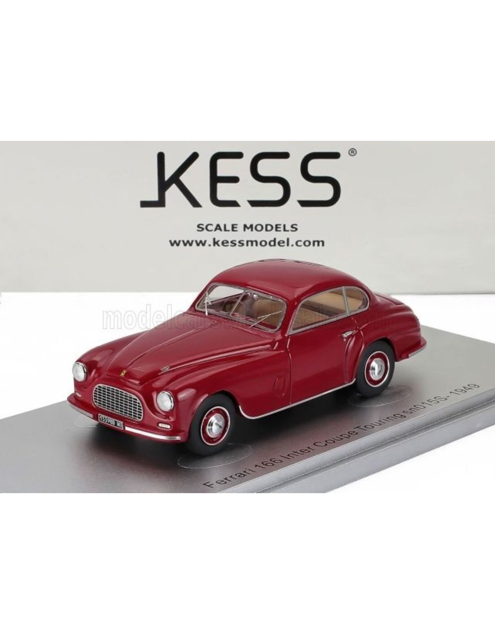 Ferrari by Touring Ferrari 166 sn015S Touring coupé(1949)red