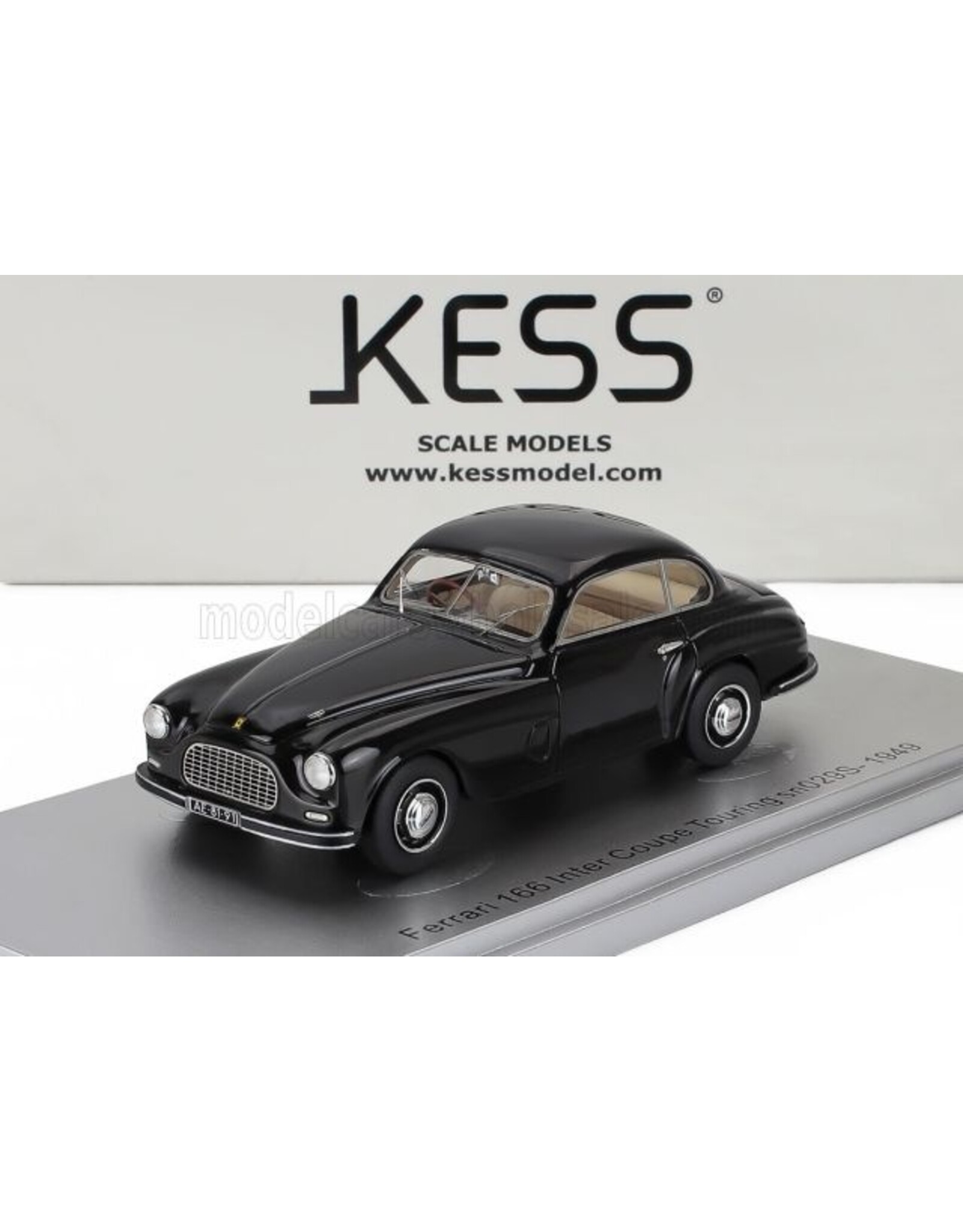 Ferrari by Touring Ferrari 166 sn0295S Touring coupé(1949)black