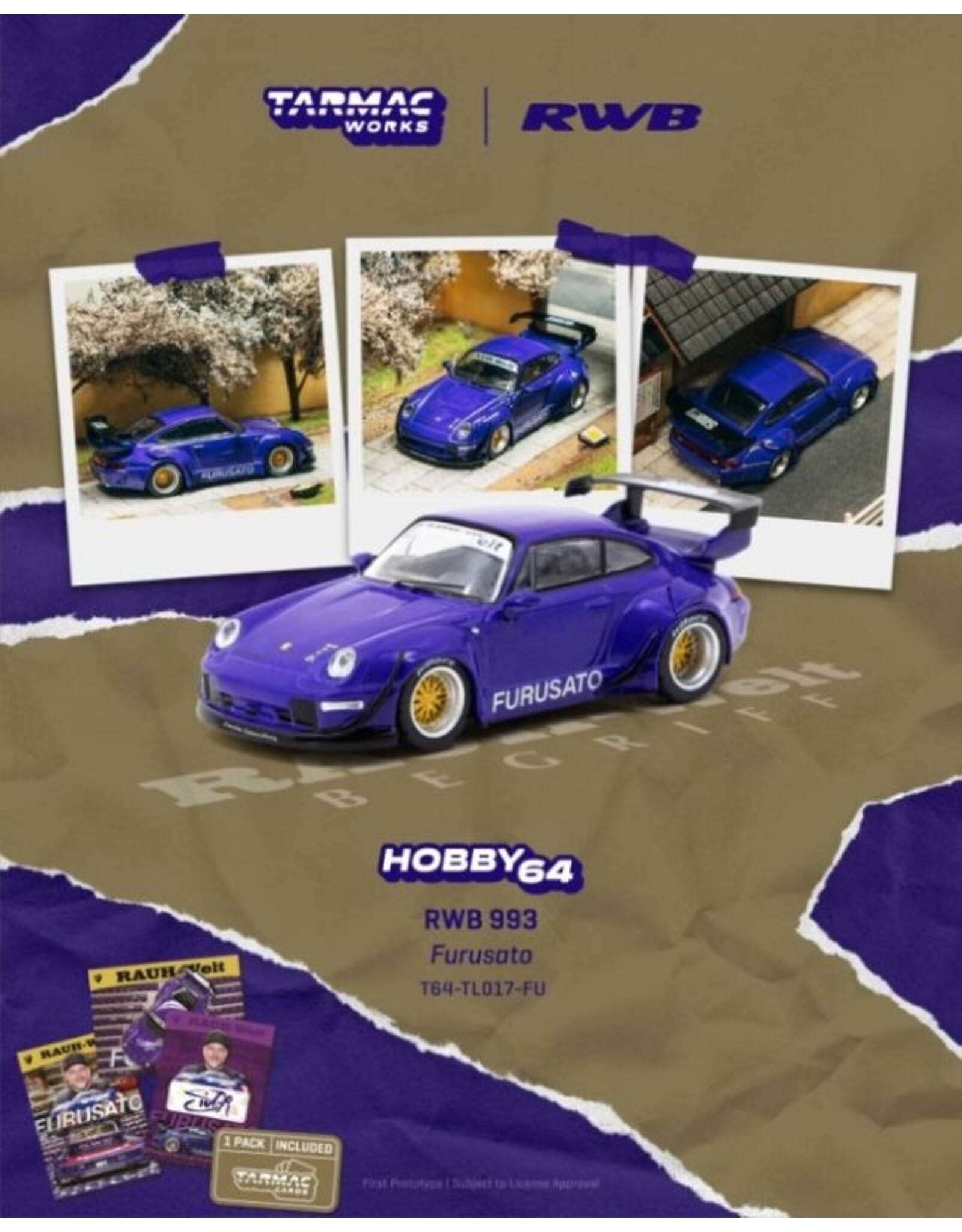 Porsche by RWB Porsche RWB 993 Furusato(2024)purple