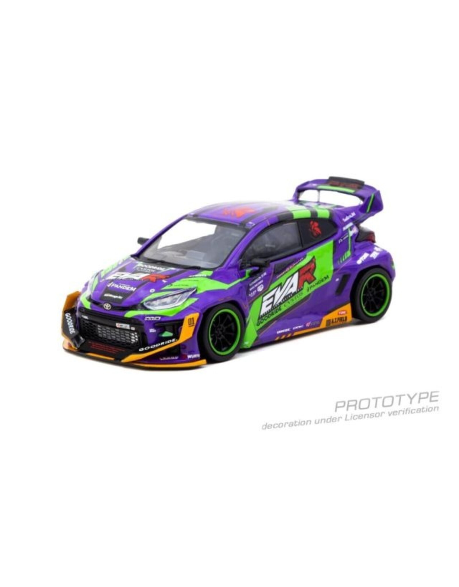 Toyota Toyota Yaris GR Pandem(2025)purple Eva Racing