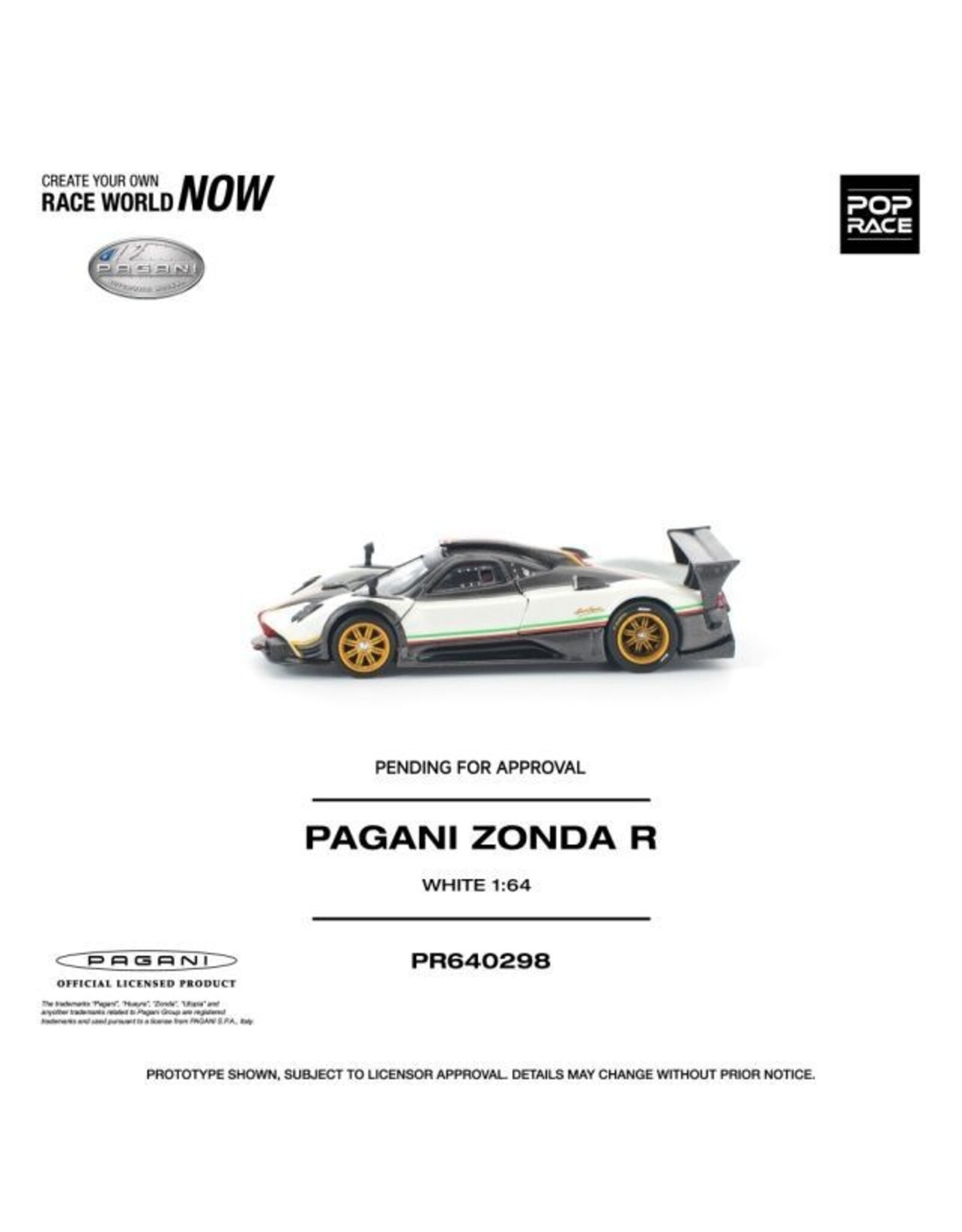 Pagani Automobili SpA Pagani Zonda R(white)