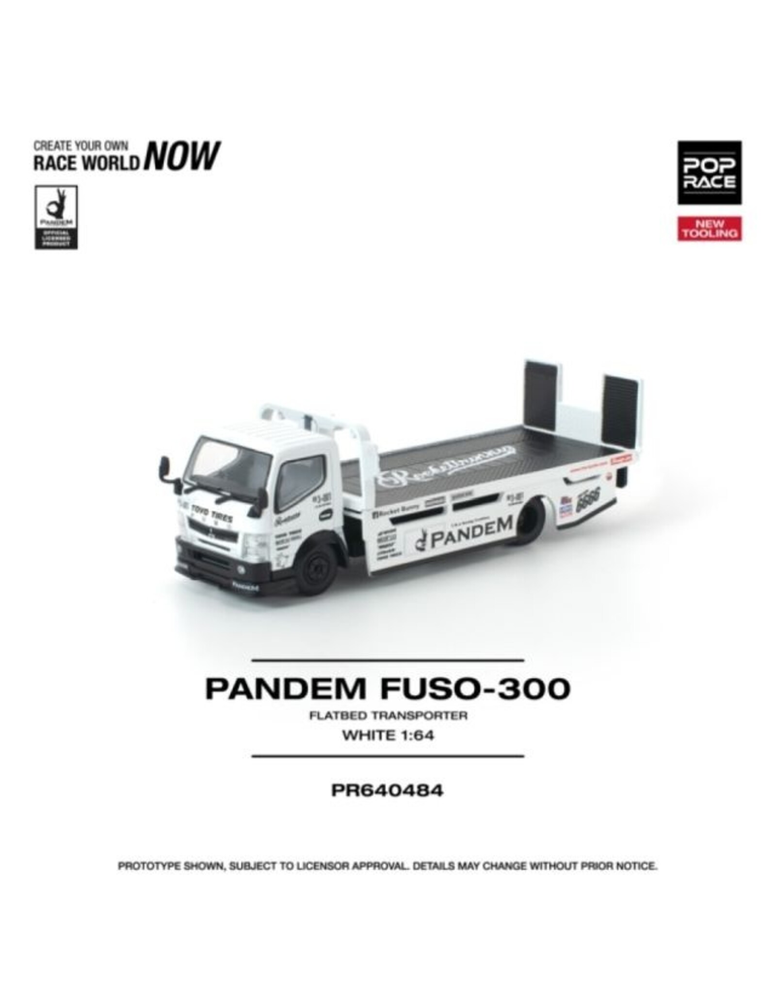 Hino Pandem Fuso 300 Flatbed Transporter