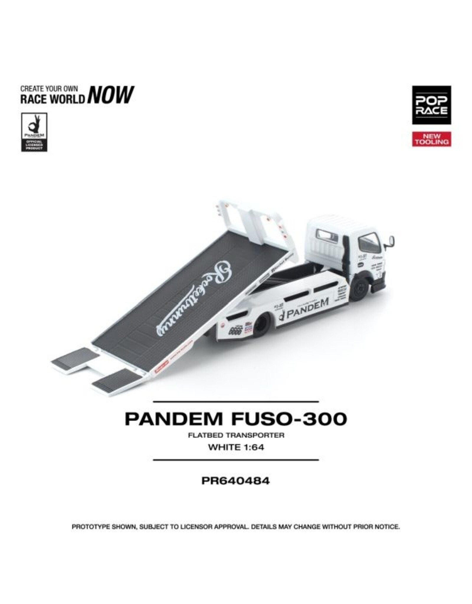 Hino Pandem Fuso 300 Flatbed Transporter