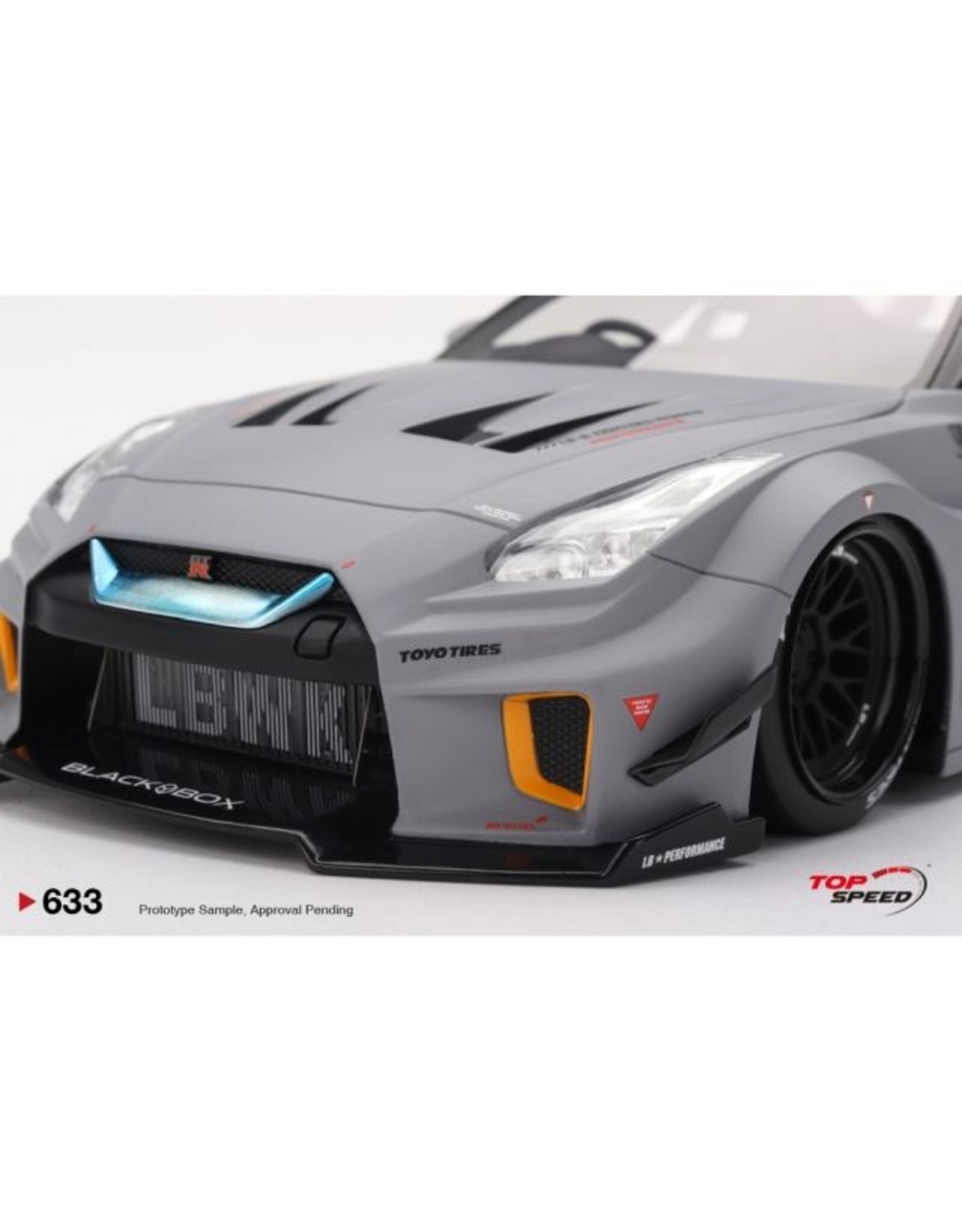 Nissan by Liberty Walk Nissan GTR(R35)LB-Super Silhouette Ver1(matt grey)