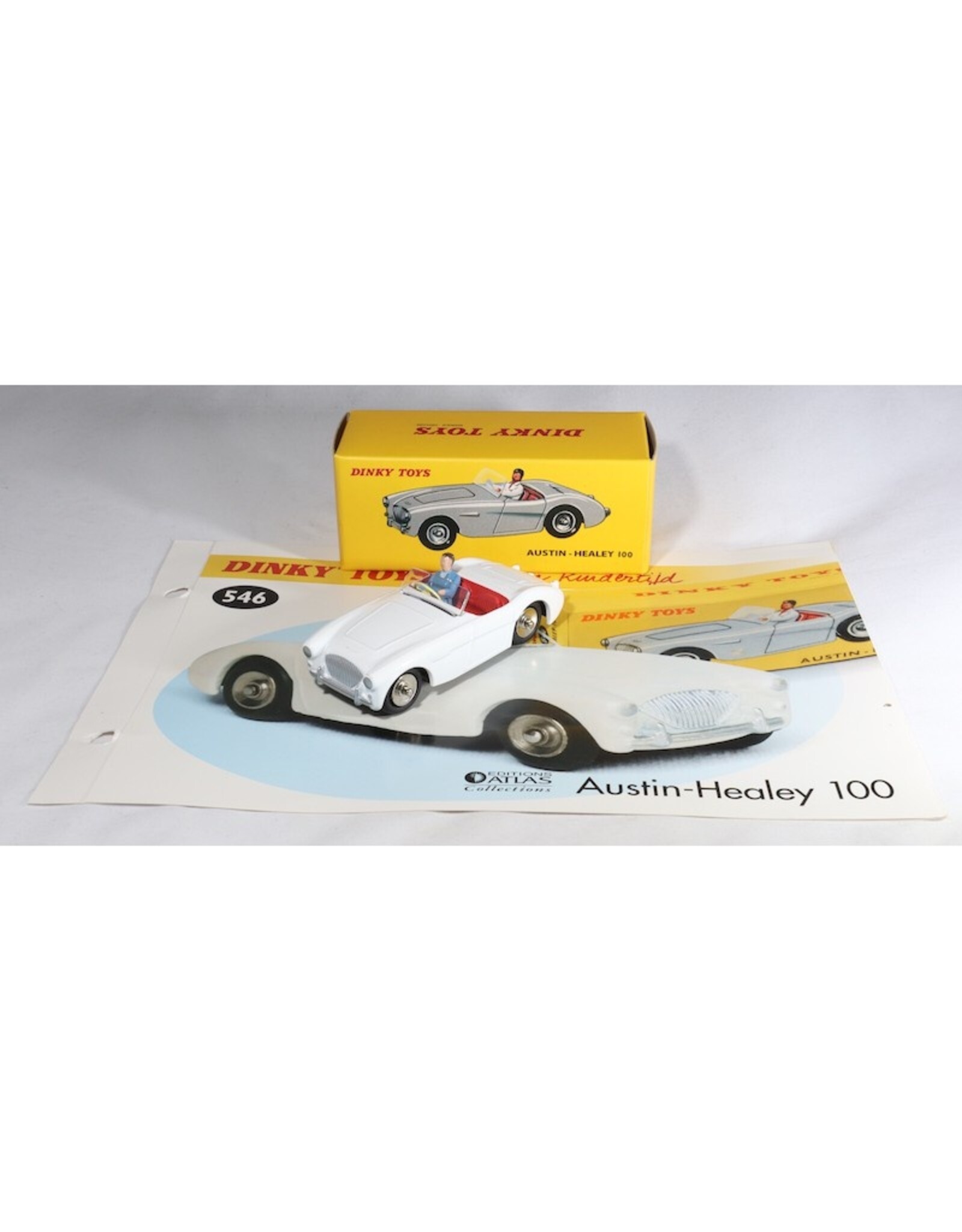 Austin Austin Healey 100 with driver(white)