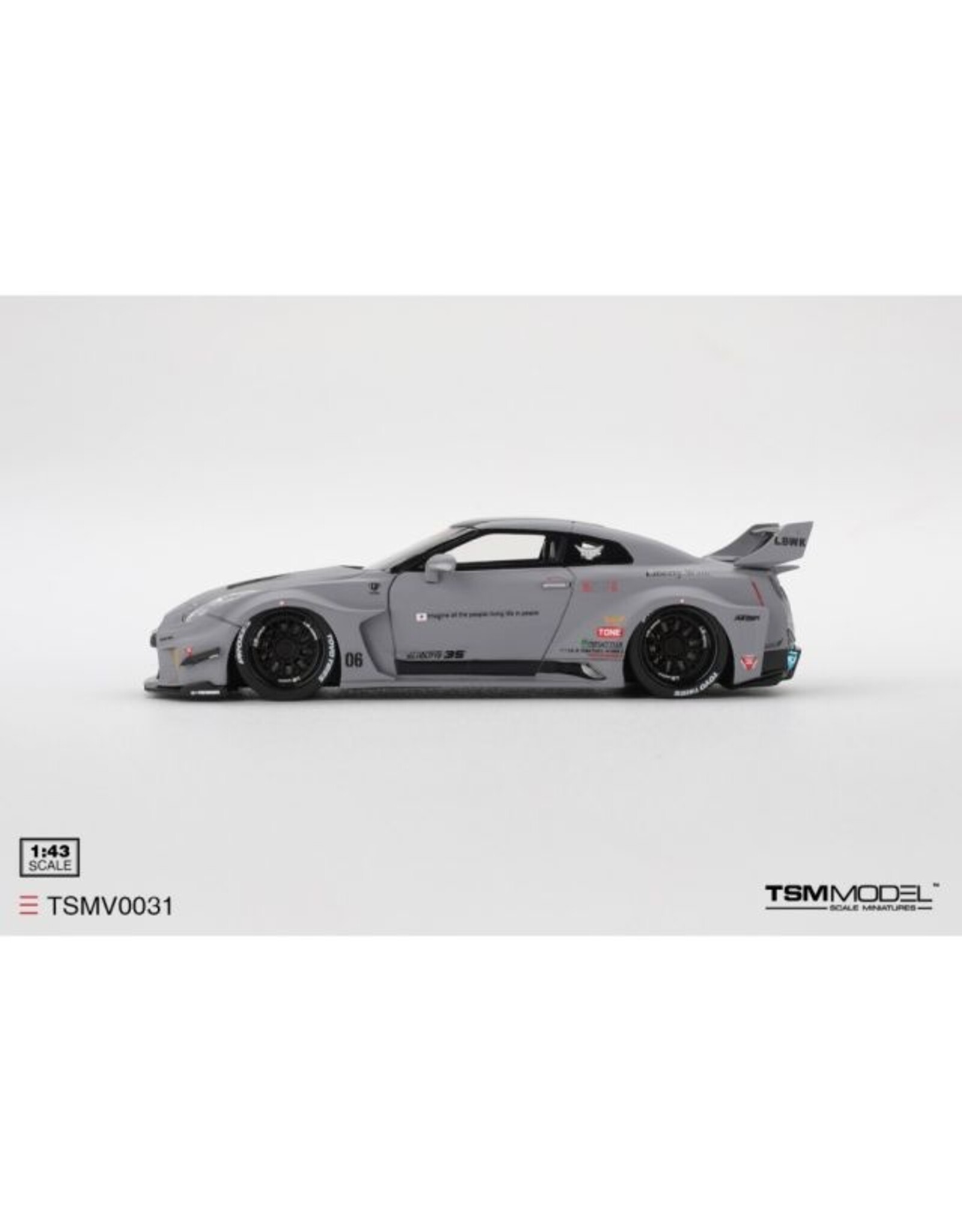 Nissan by Liberty Walk Nissan GTR(R35)LB-Super Silhouette Ver1(matt grey)2025
