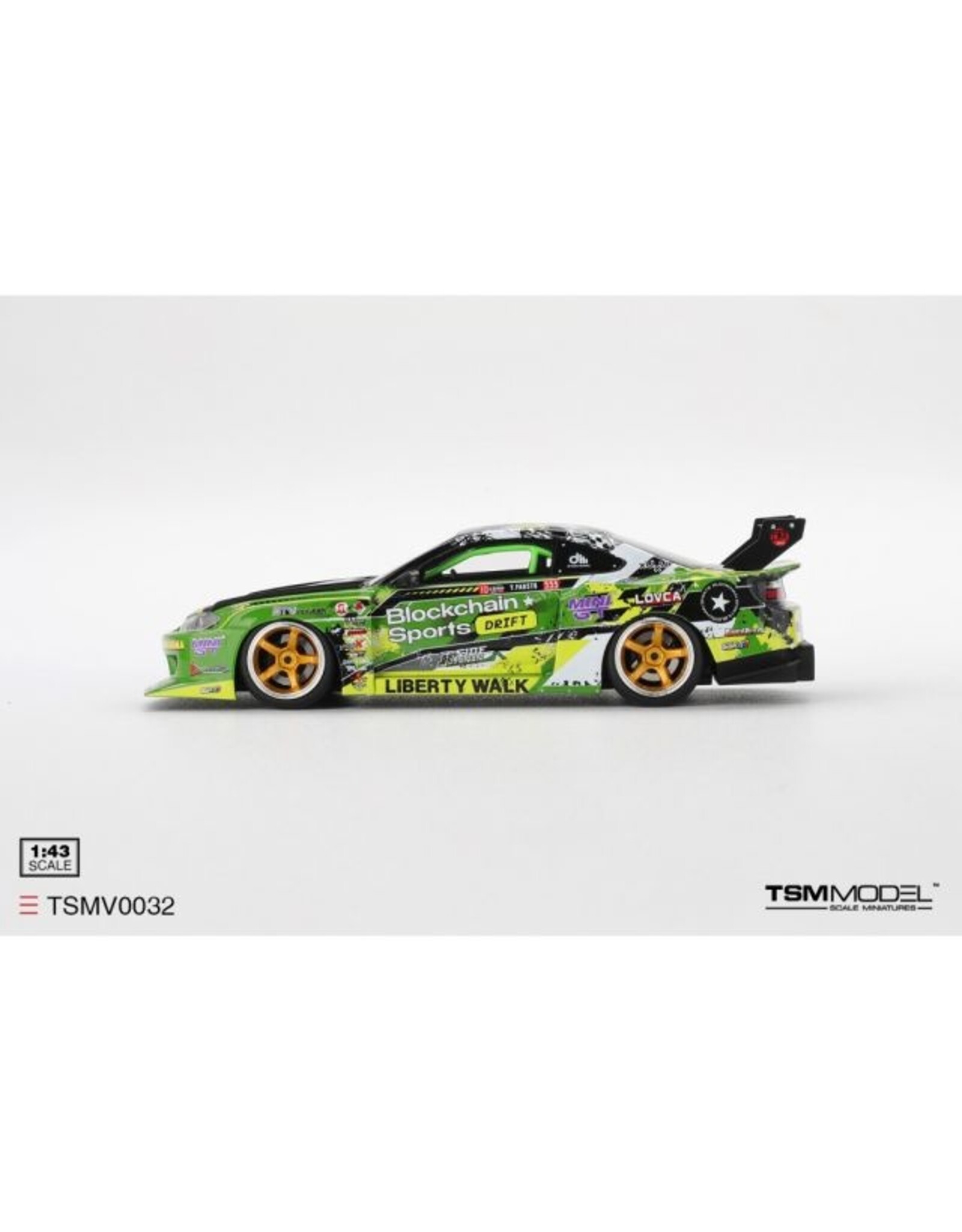 Nissan by Liberty Walk Nissan Silvia S15 LB*Super Silhouette #555 V2 Formula Drift Japan(2024)