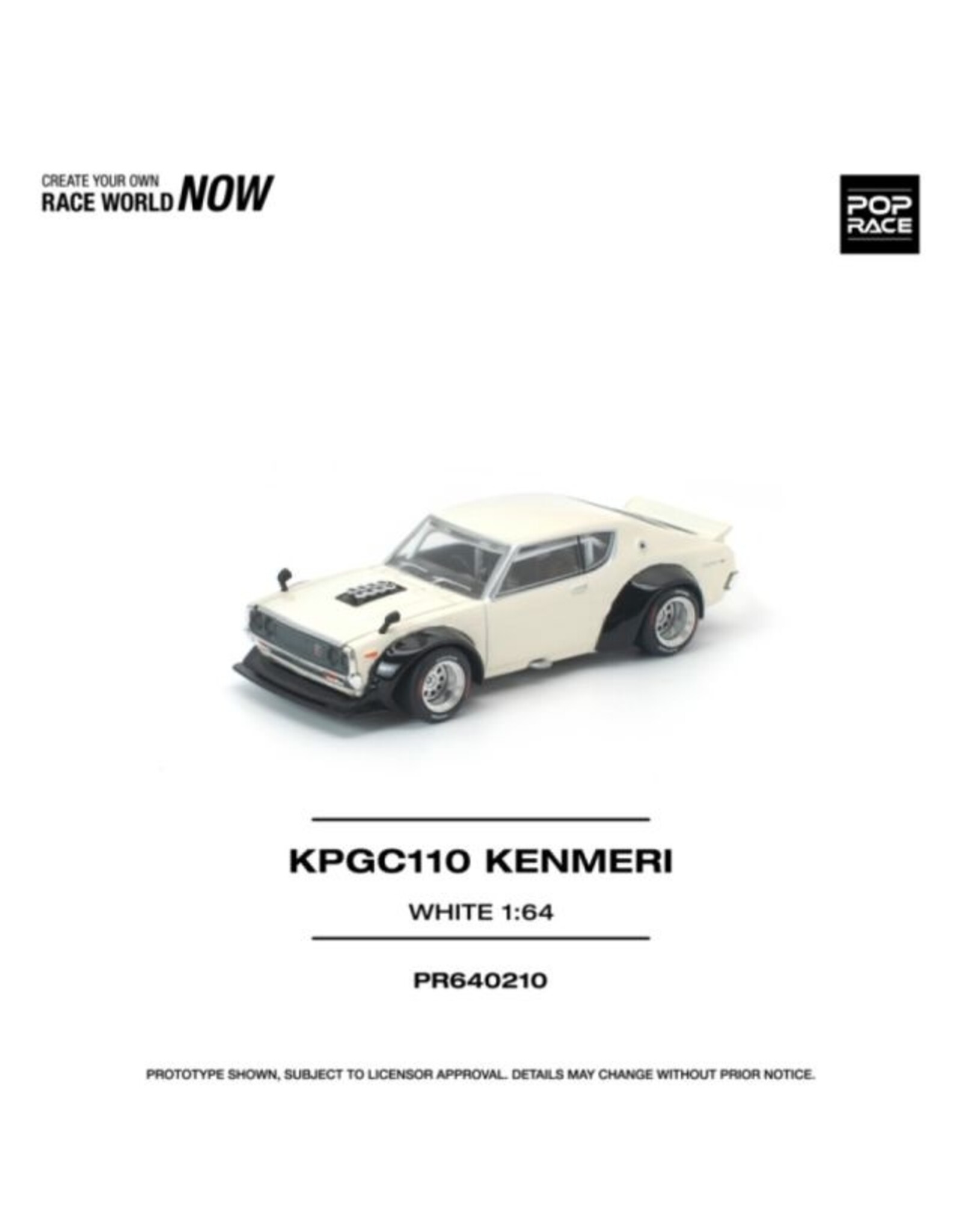 Nissan KPGC110 Kenmeri(white)