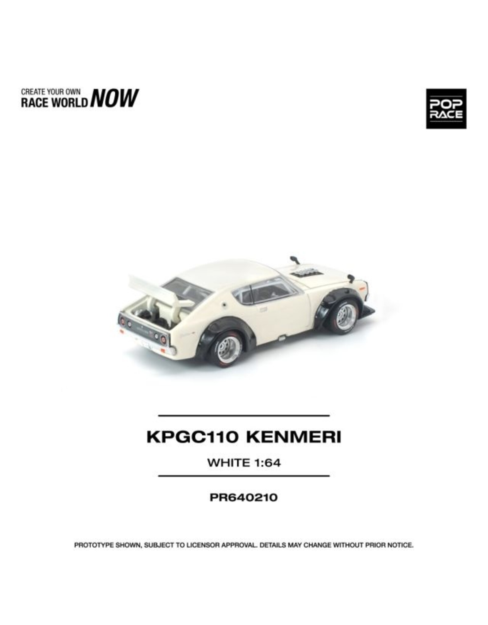 Nissan KPGC110 Kenmeri(white)