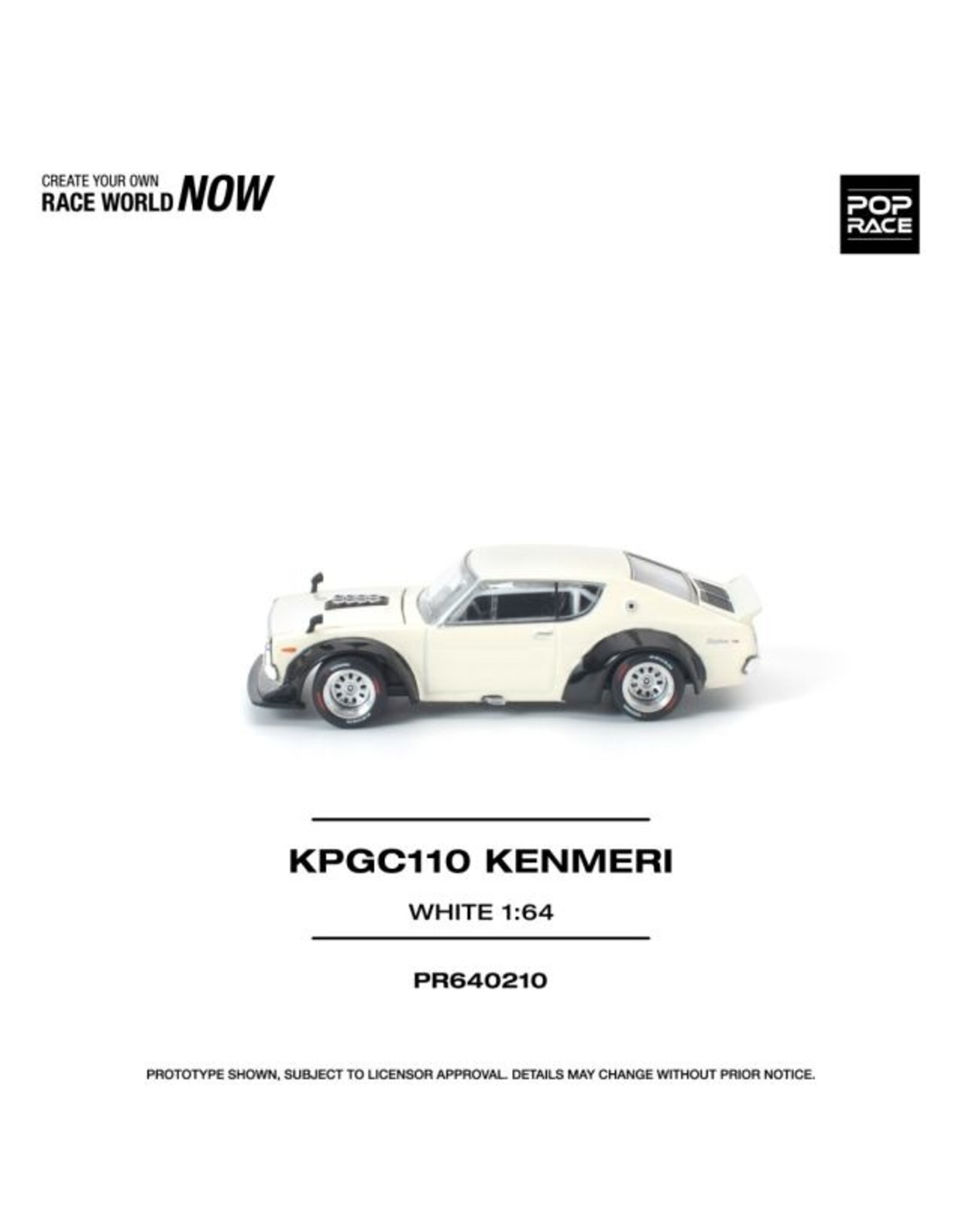 Nissan KPGC110 Kenmeri(white)