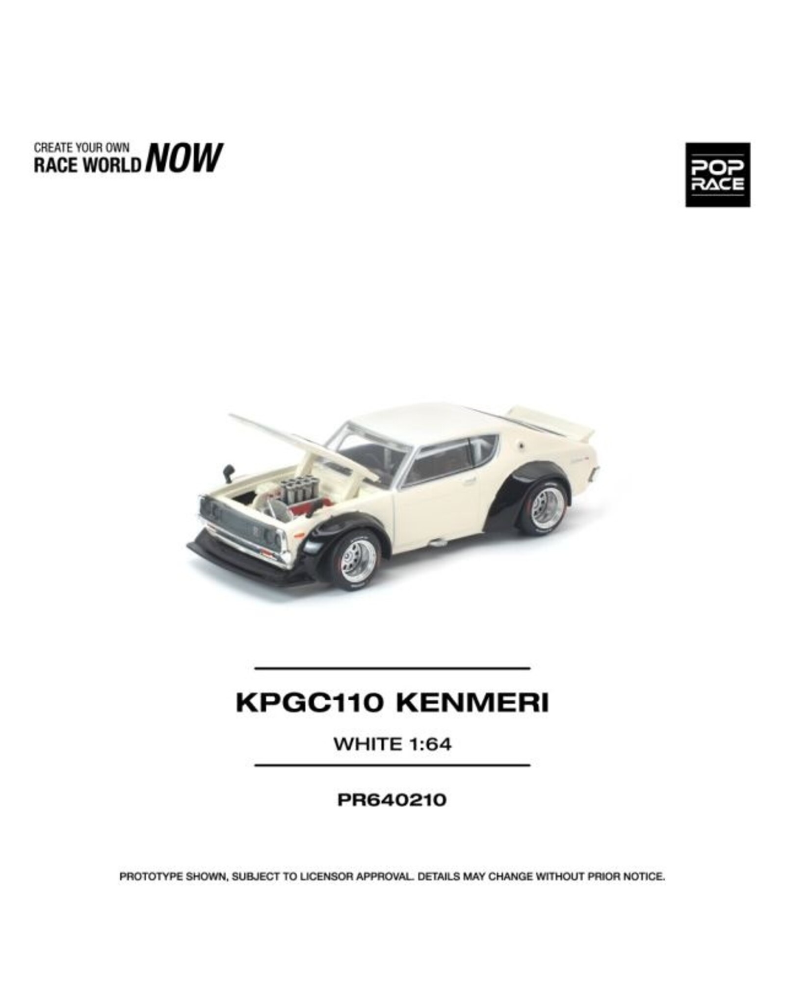 Nissan KPGC110 Kenmeri(white)