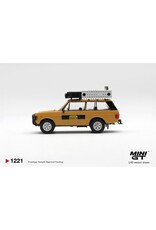 Land Rover Range Rover Camel Trophy(K.Stoppa/A.Valldorf)Sumatra 1981