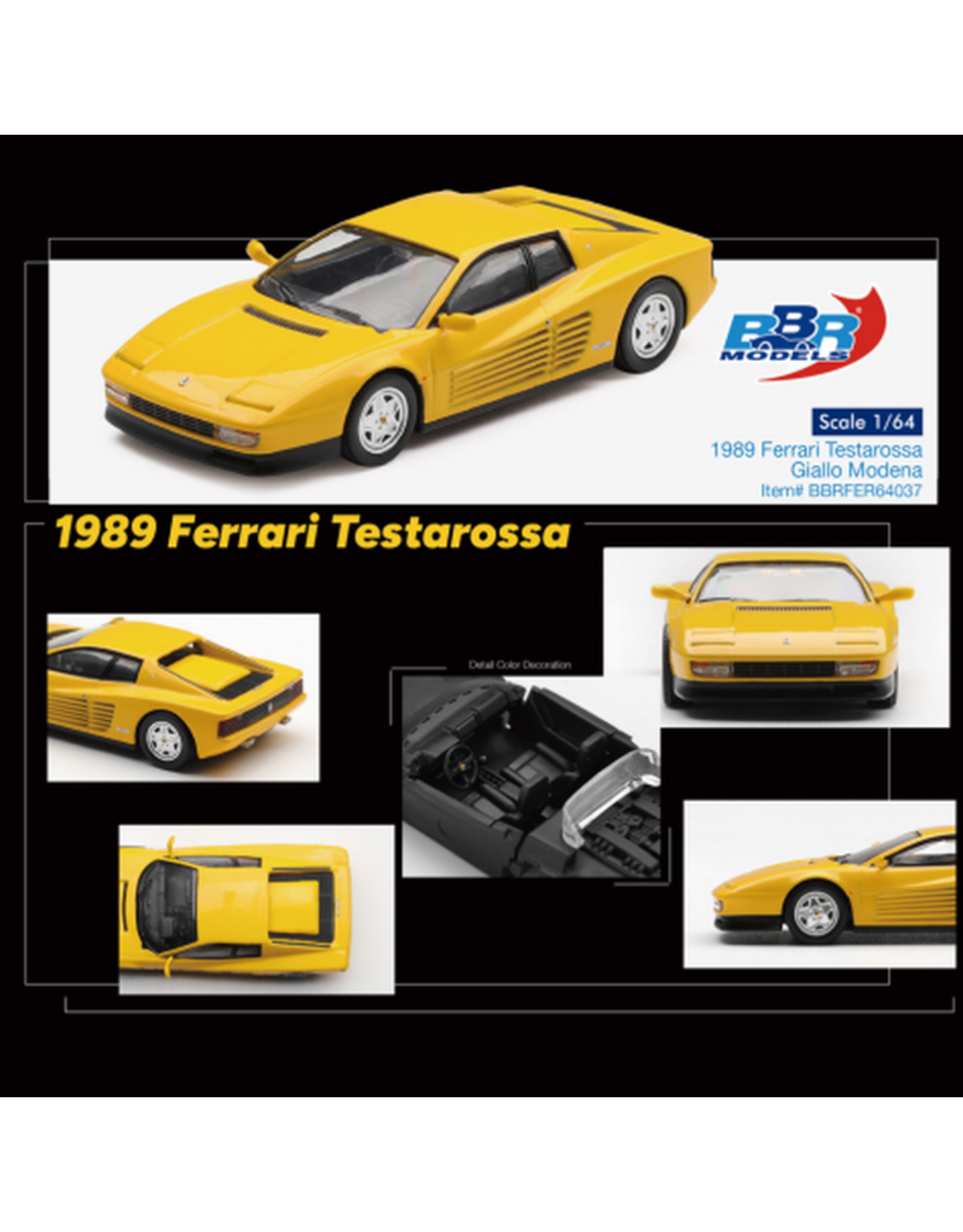 Ferrari Ferrari Testarossa(giallo Modena)1989