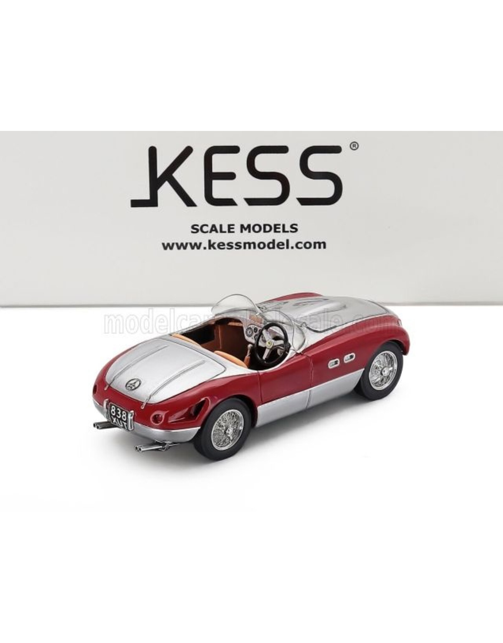 Ferrari by Vignale Ferrari 166M Vignale sn0314M Spider 2-series(1953)red/silver