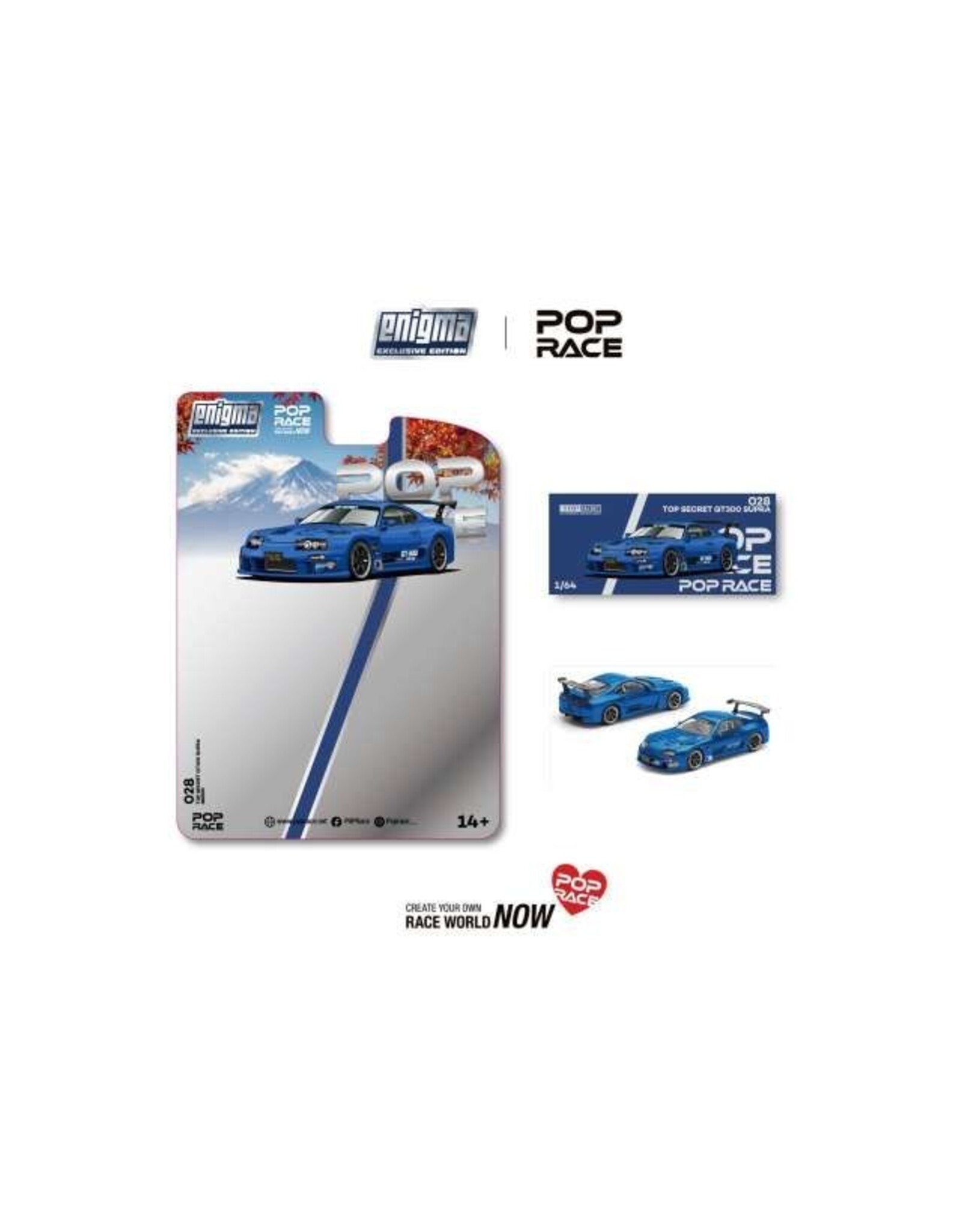 Toyota Top Secret Toyota GT500(A80)blue