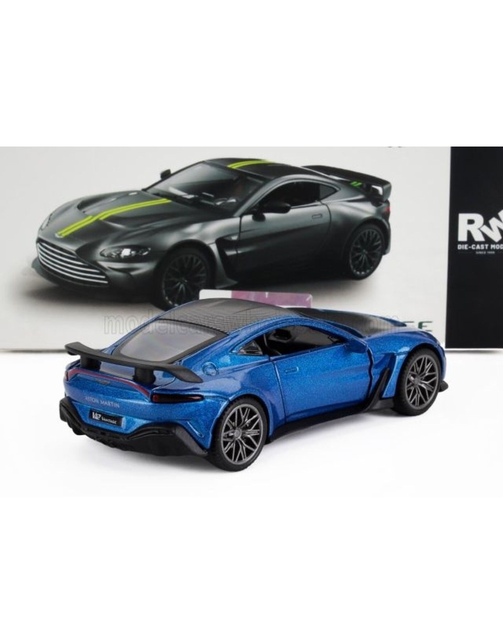 Aston Martin Aston Martin V8 Vantage(blue/black roof)