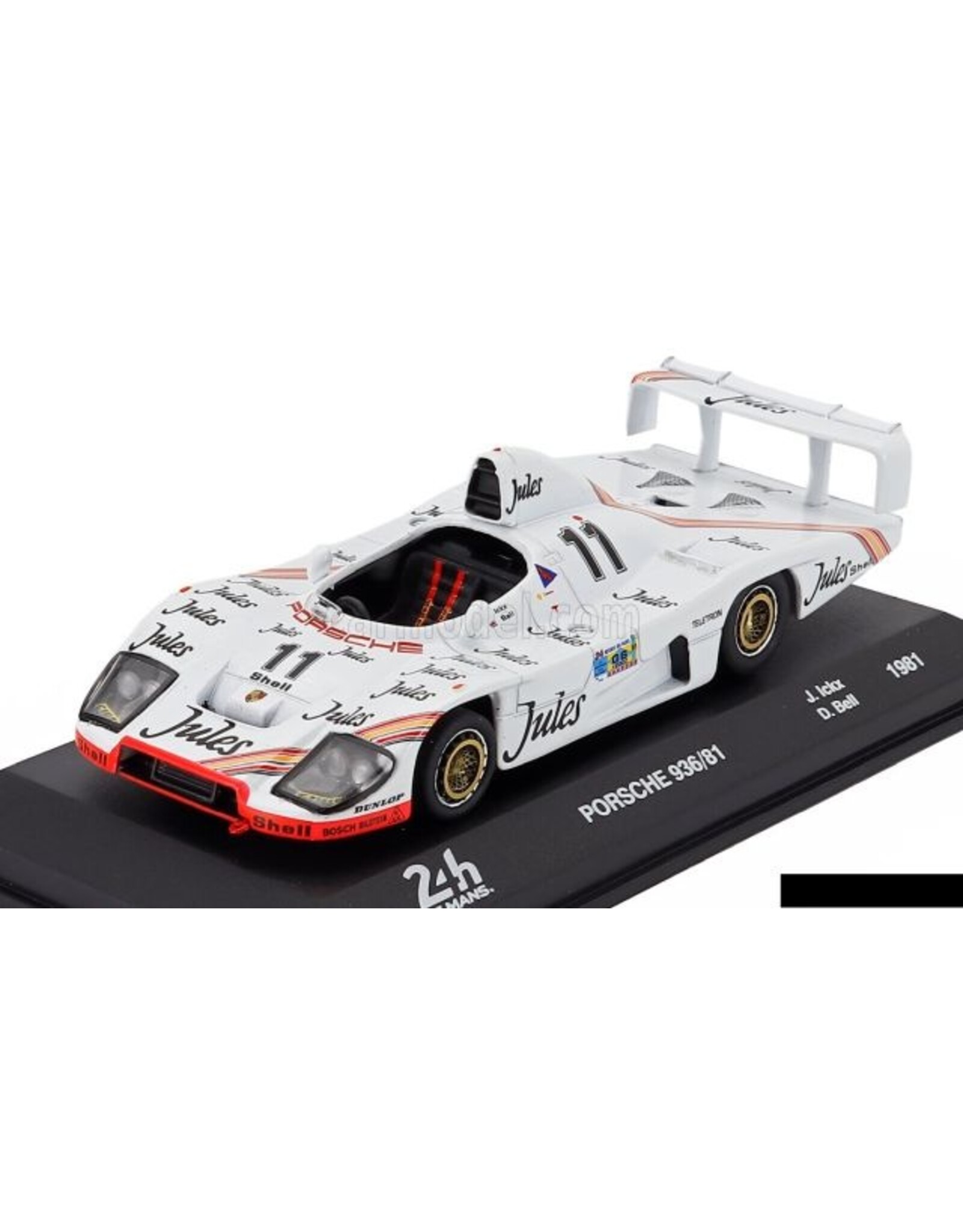 Porsche Porsche Type 935 936/81 2.3 L Turbo Flat 6 #11 Winner Le Mans(1981)