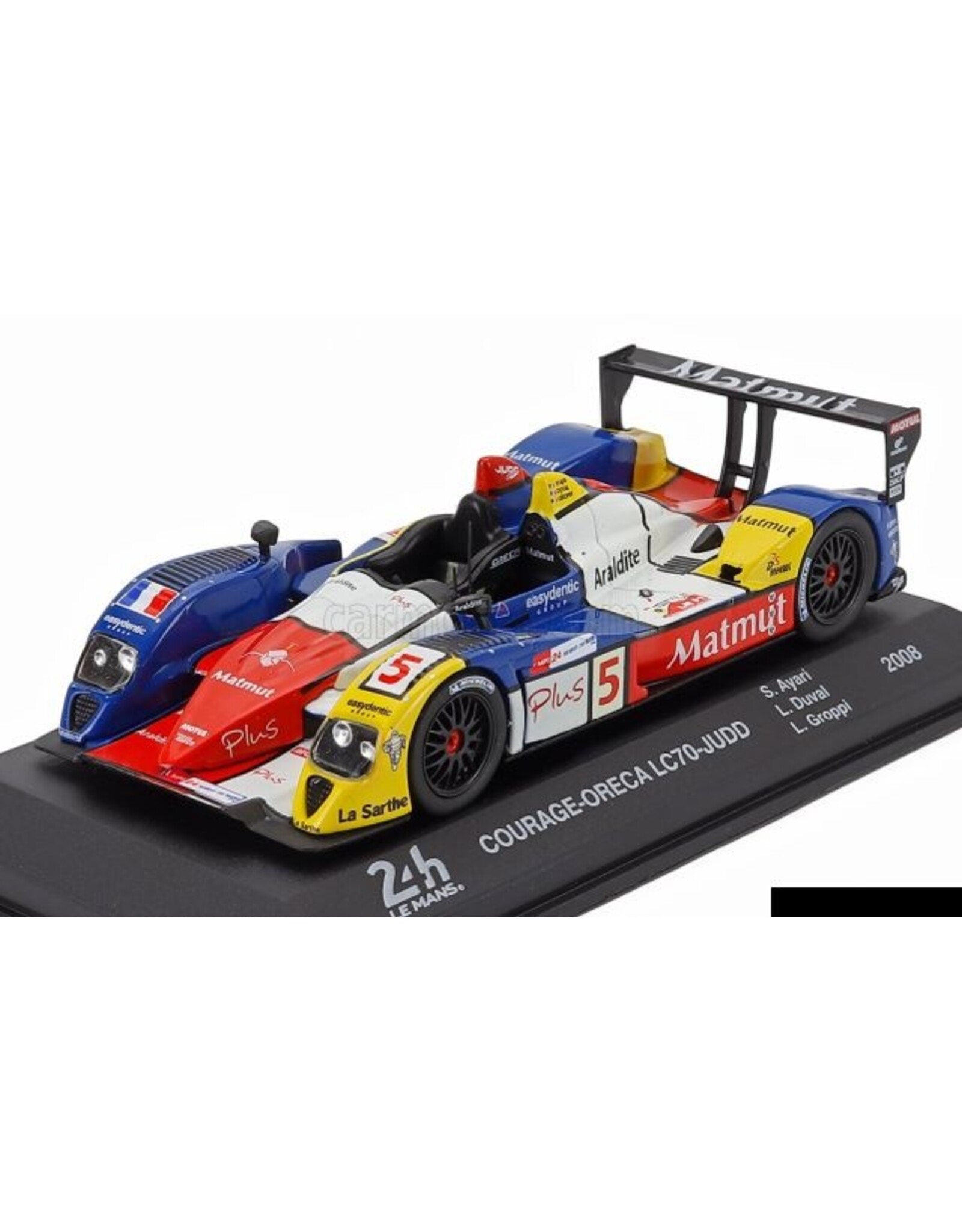 Courage Compétition Courage LC70 Judd 5.5L V10 Team Oreca Matmut #5 24h.Le Mans(2008)