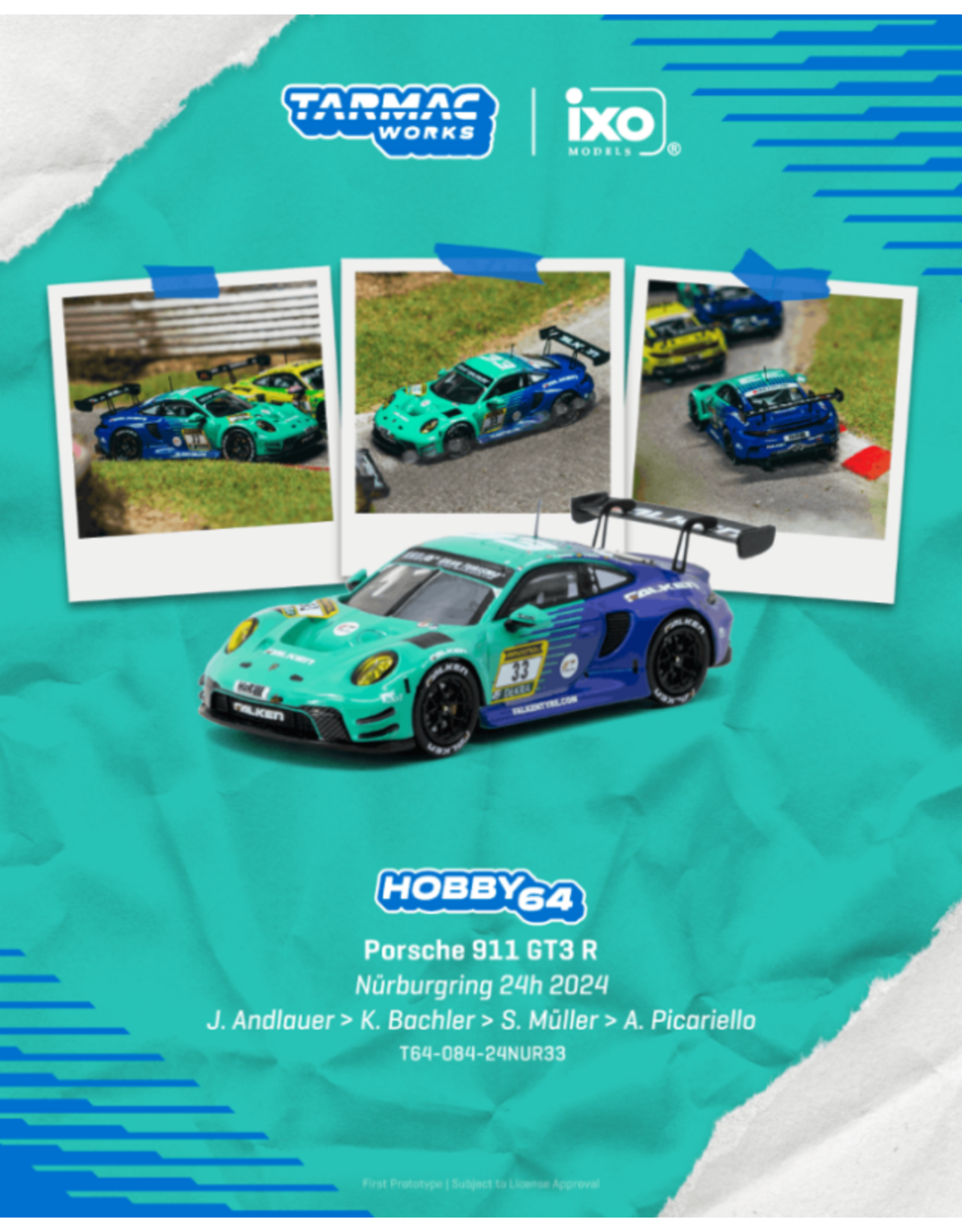 Porsche Porsche 911(992)GT3 R #33(Julien Andlauer)24h Nurburgring(2024)