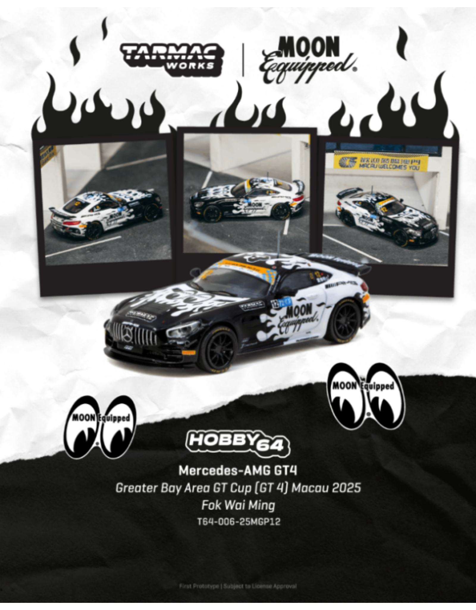 Mercedes-Benz by AMG Mercedes-Benz AMG GT GT4(Greater Bay Area #12)Fok Wai Ming(GT Cup  Macau 2025)