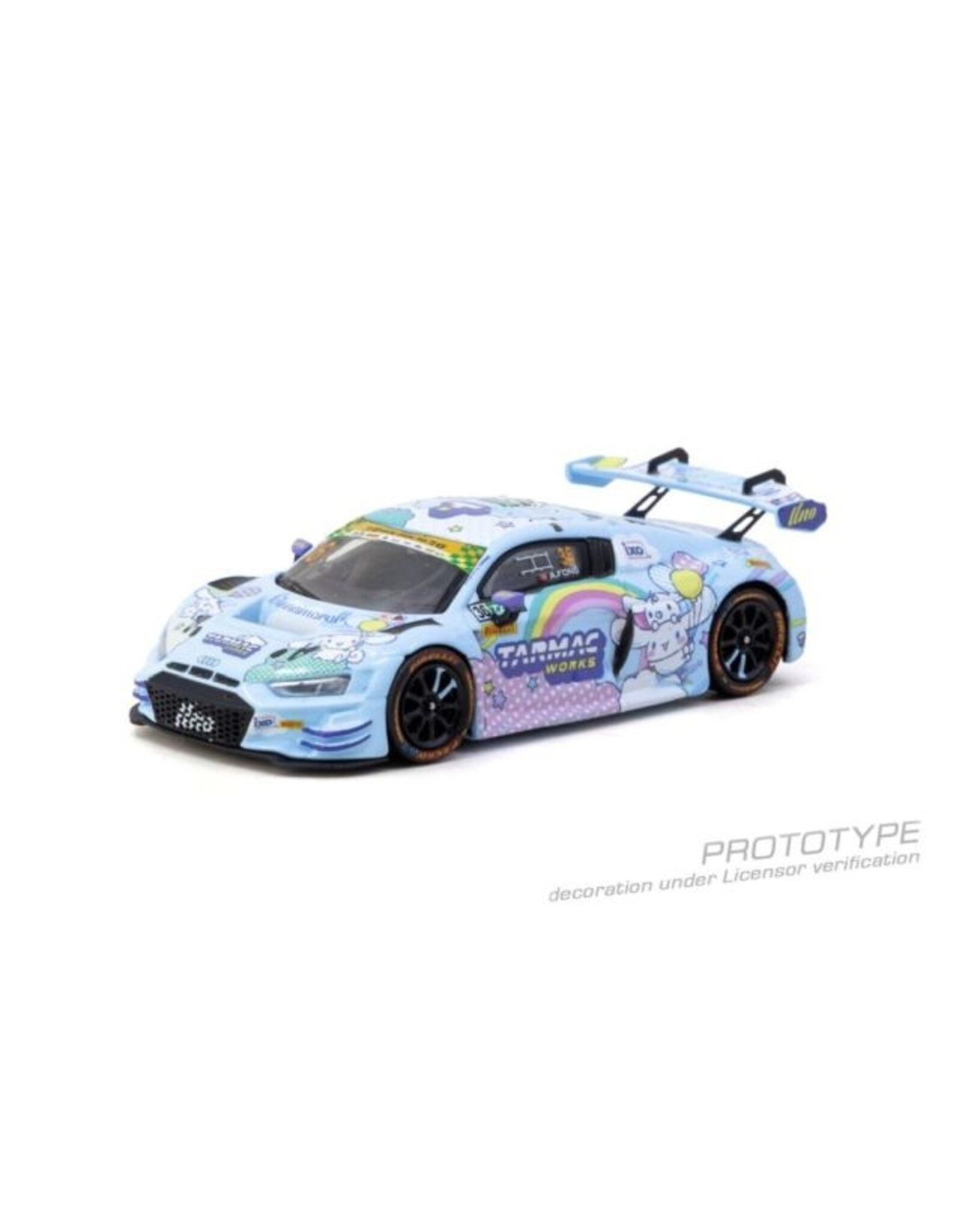 Audi Audi R8 LMS GT3 Evo II #36(Uno Racing)Macau GT 2025)+ diorama + card