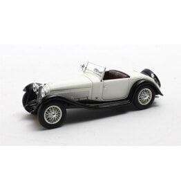 Alfa Romeo by Figoni Alfa Romeo 6C 1750SV Figoni(open top)1932(black/white)