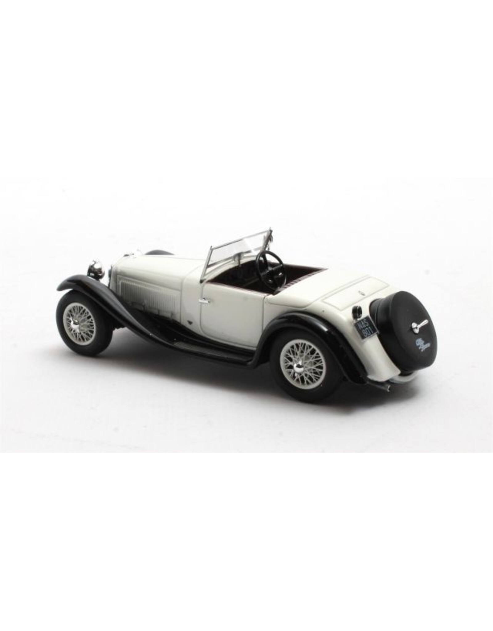 Alfa Romeo by Figoni Alfa Romeo 6C 1750SV Figoni(open top)1932(black/white)
