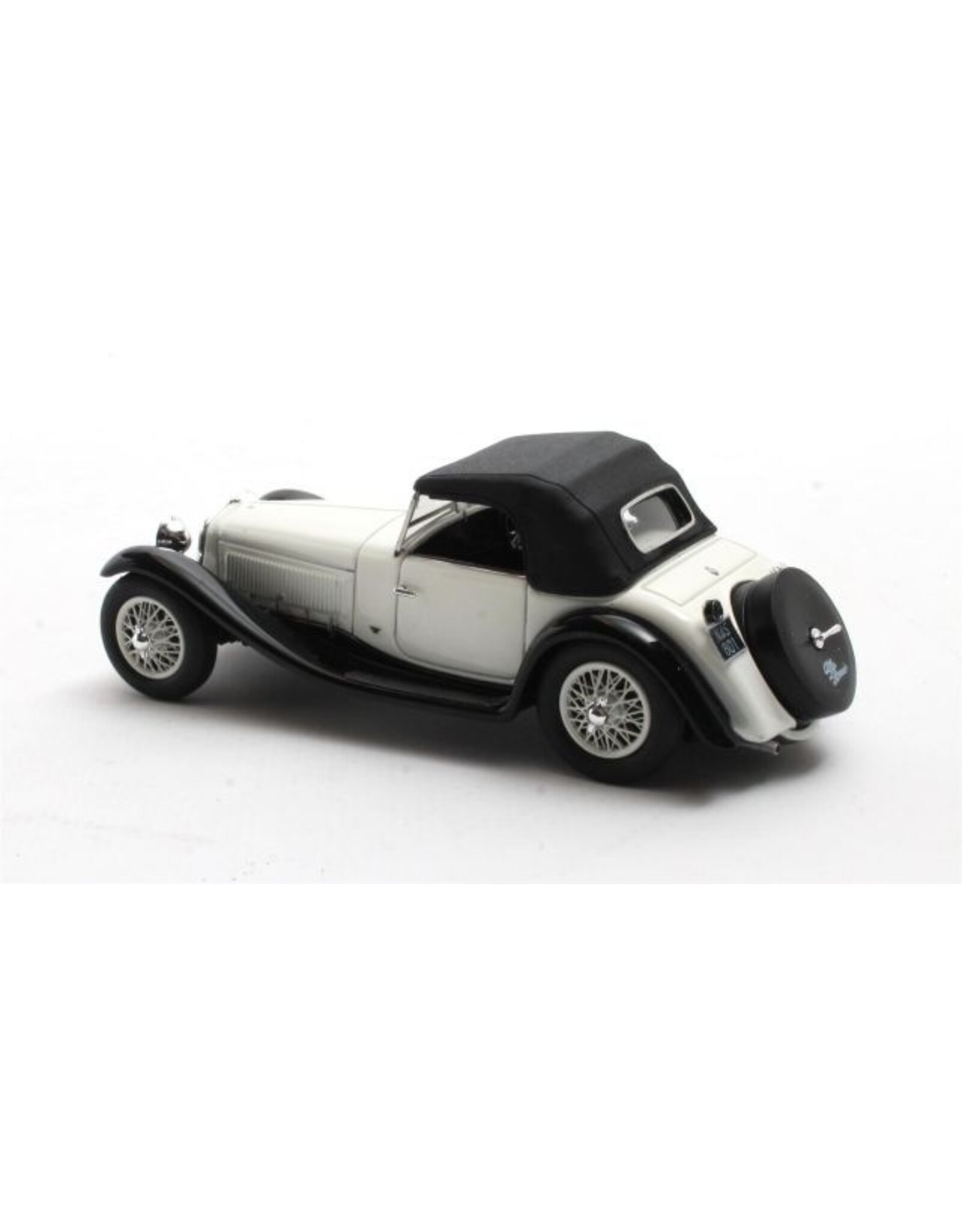 Alfa Romeo by Figoni Alfa Romeo 6C 1750SV Figoni(closed top)1932(black/white)