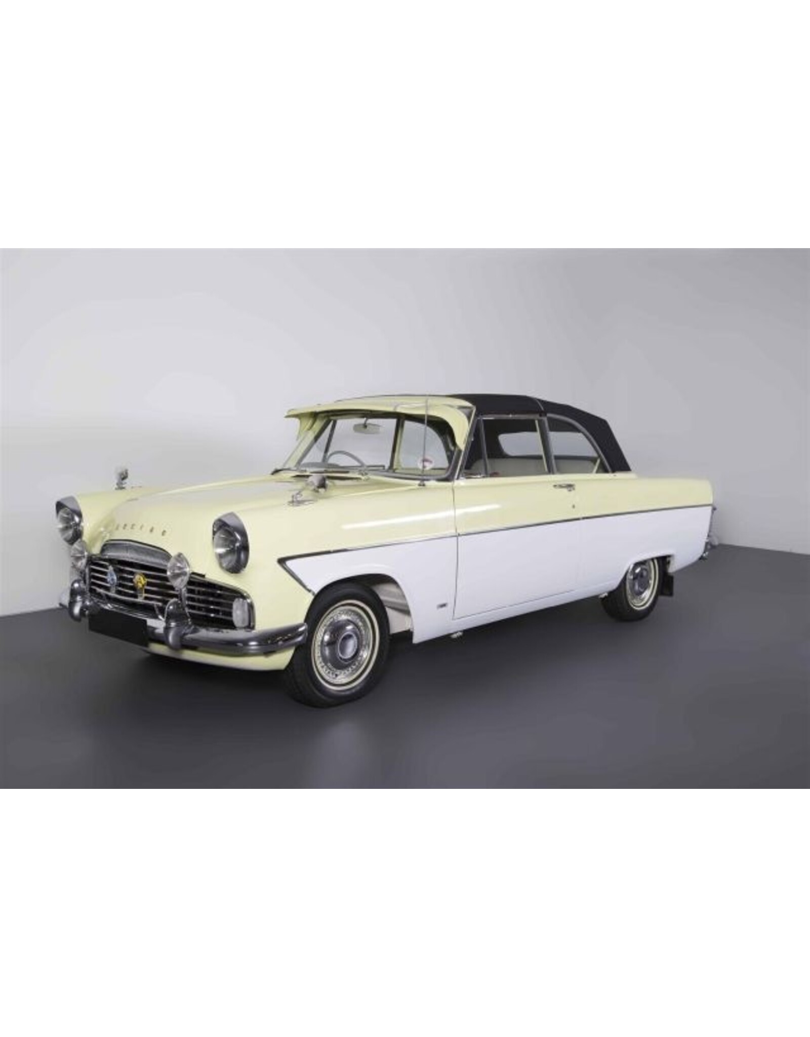 Ford Europe Ford Zodiac MKII 206E cabriolet(yellow/white)1957-62