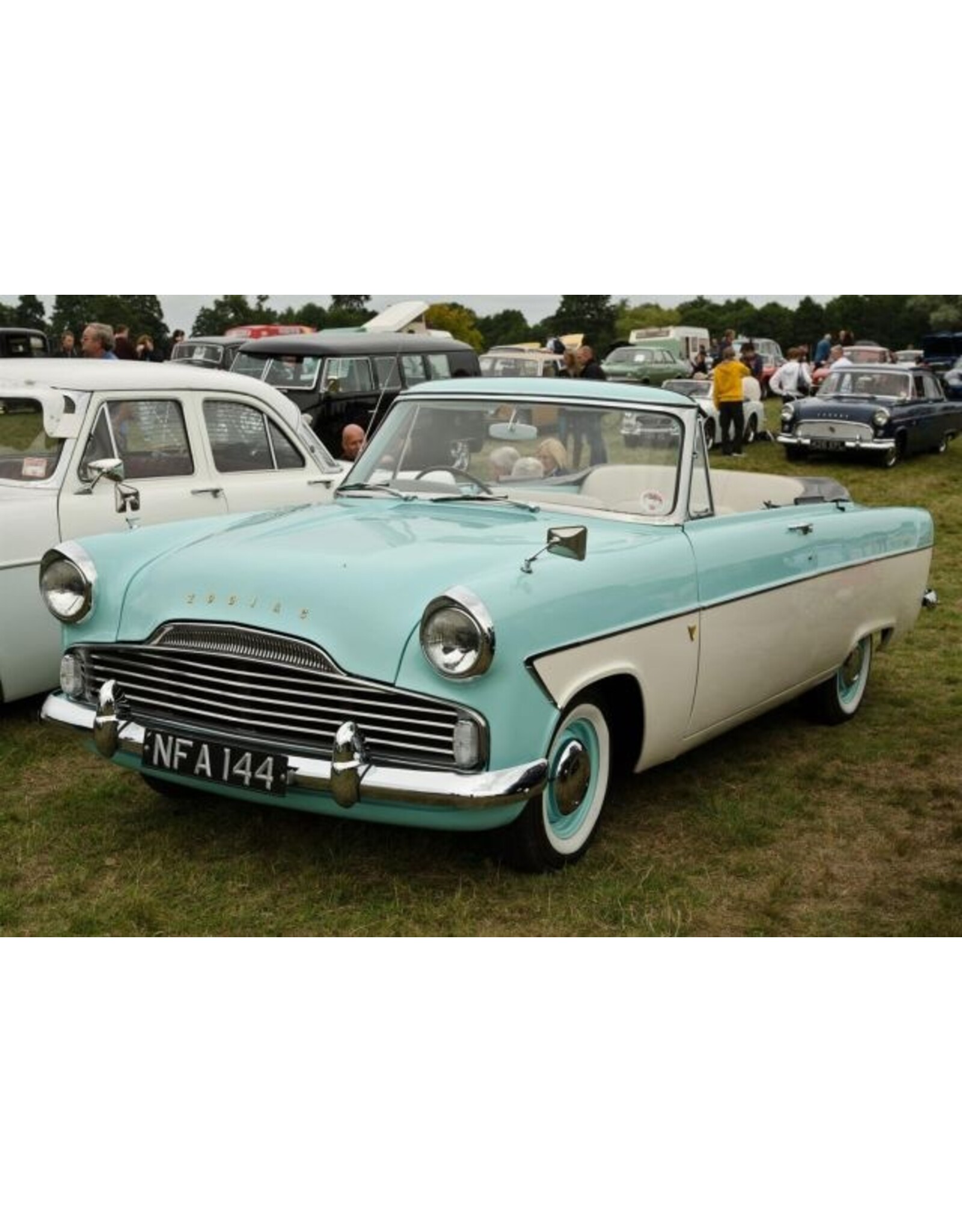 Ford Europe Ford Zodiac MKII 206E cabriolet(turqoise/white)1957-62