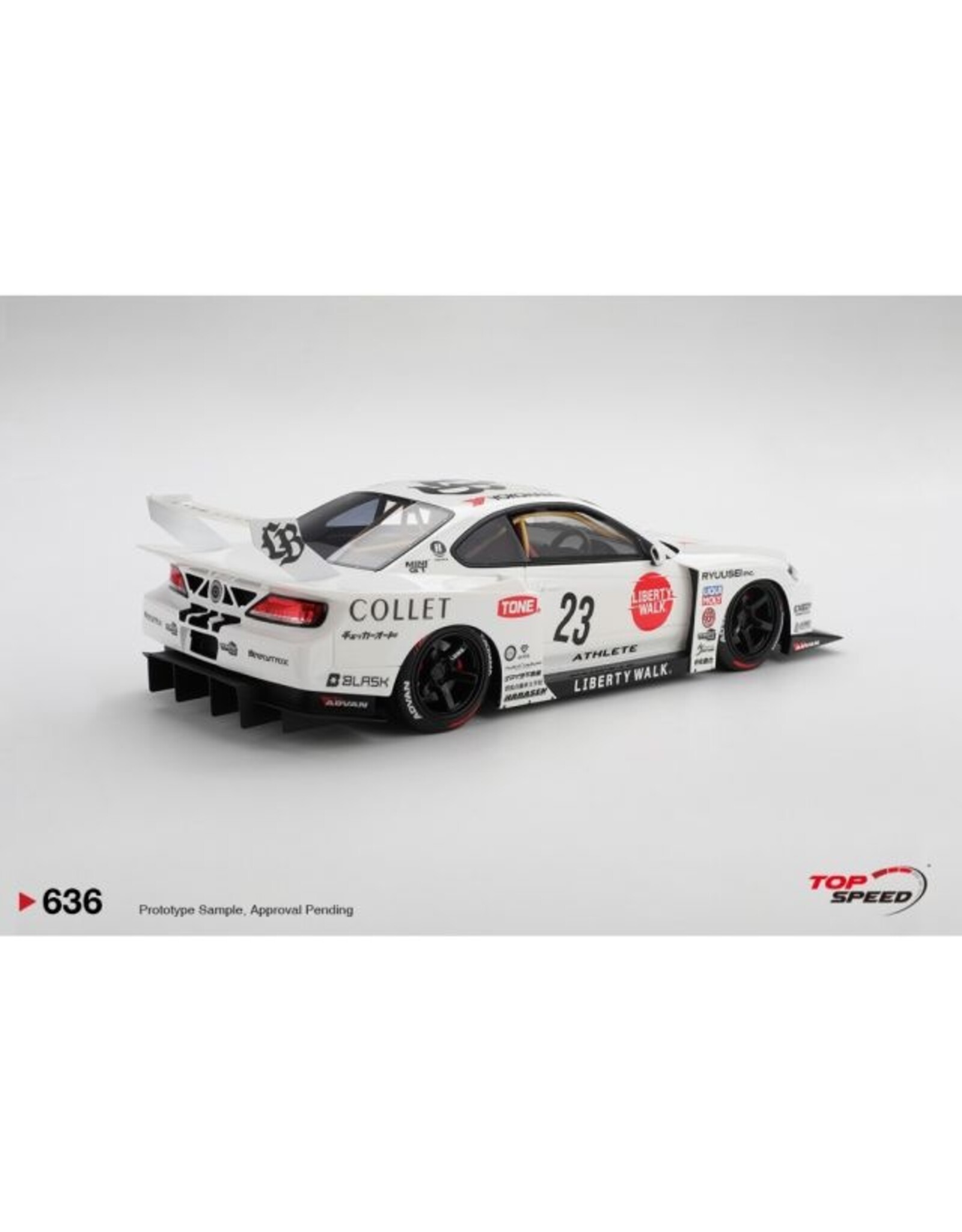 Nissan by Liberty Walk Nissan Silvia(S15)LB-Super Silhouette
