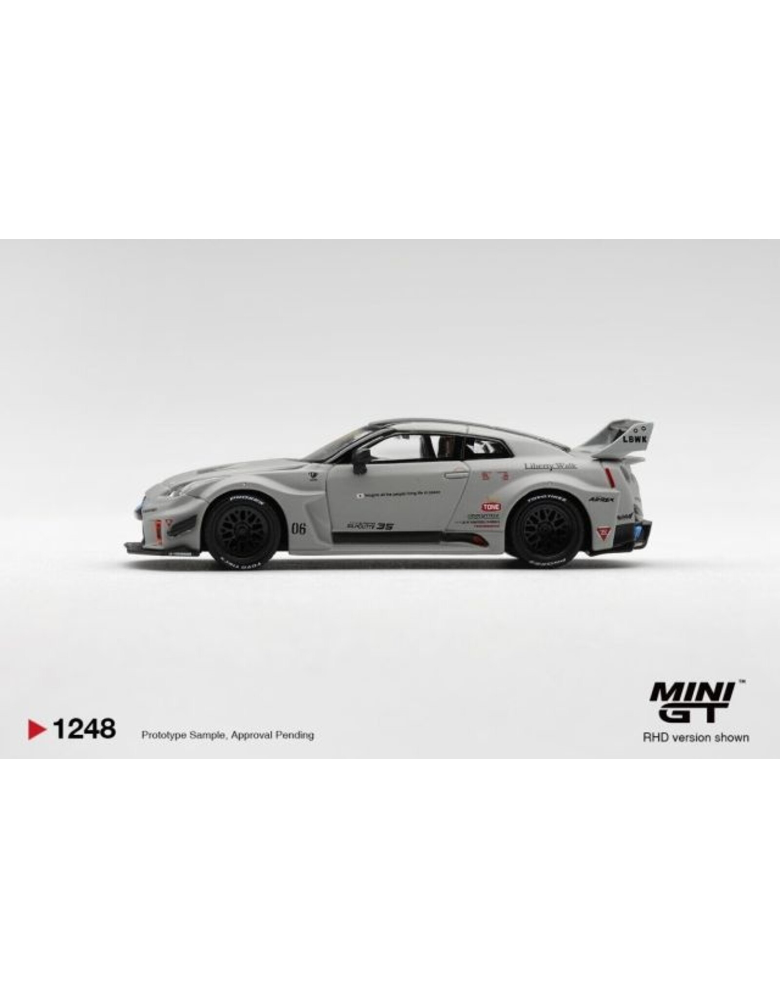 Nissan by Liberty Walk Nissan GTR R35 LB-Super Silhouette GT RR Ver.1(matt grey)2025