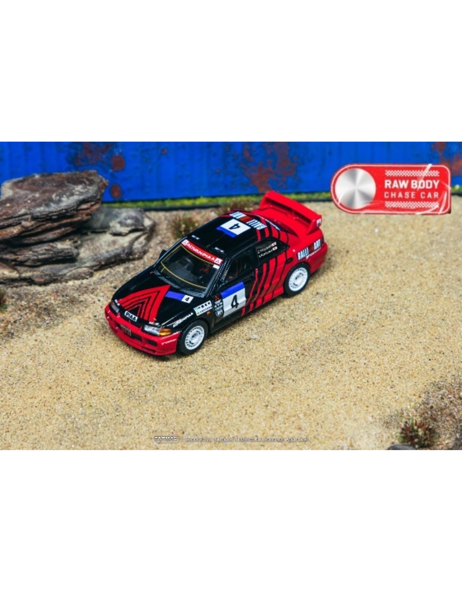 Mitsubishi Mitsubisch Lancer Evo III WRC #4(Yoshihiro Kataoka)China Rally(1998)