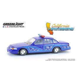 Ford USA Ford Crown Victoria(1992)with lamps(blue/silver)