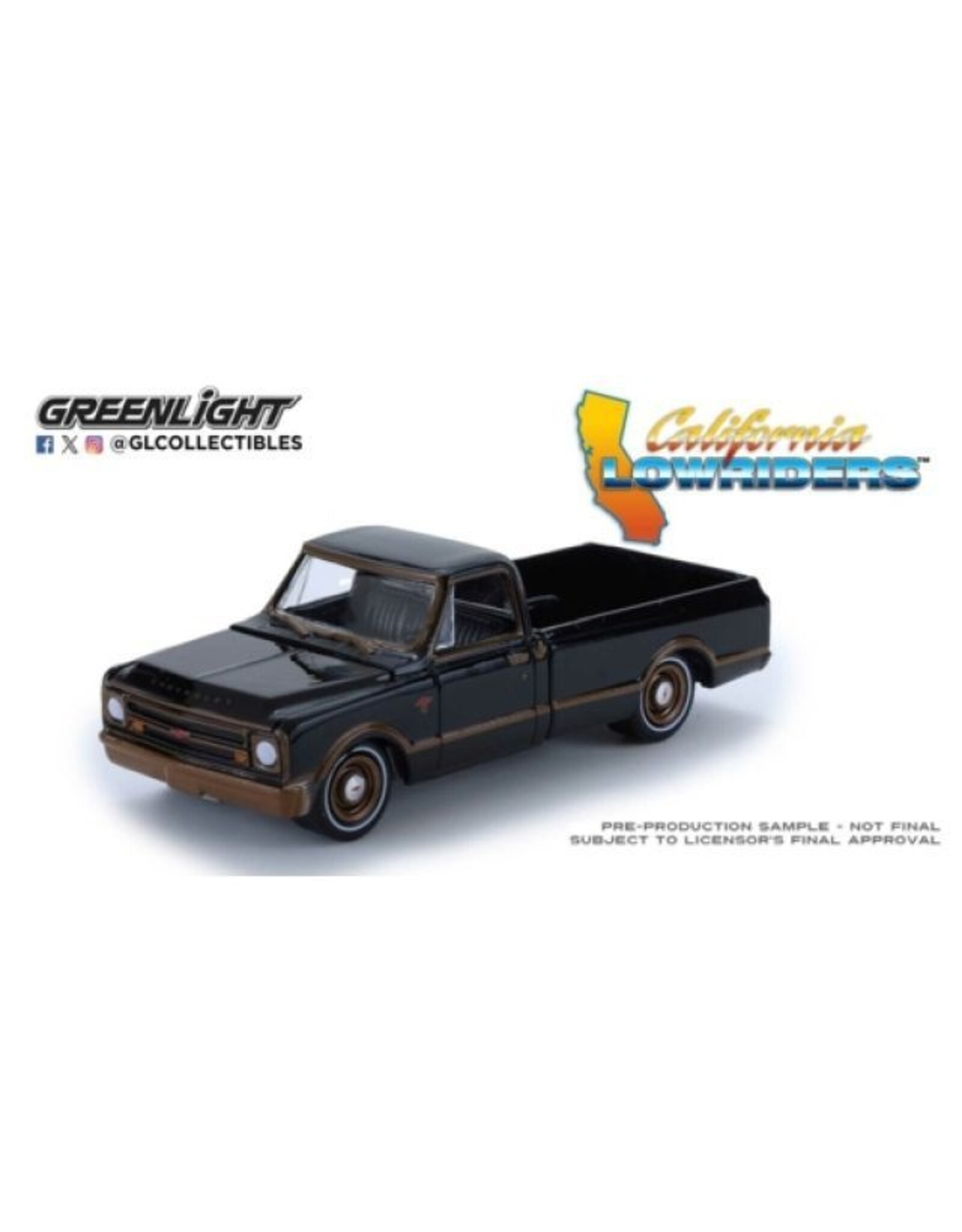 Chevrolet Chevy C10(1972)lowrider(black/gold striping