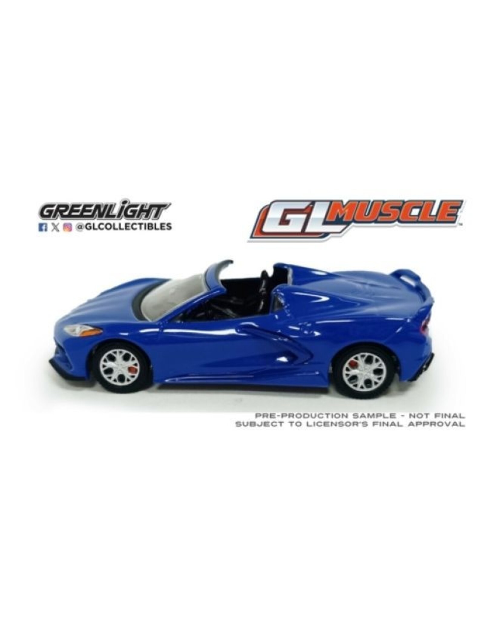 Chevrolet Corvette Stingray Convertible(2021)blue