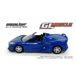 Chevrolet Corvette Stingray Convertible(2021)blue