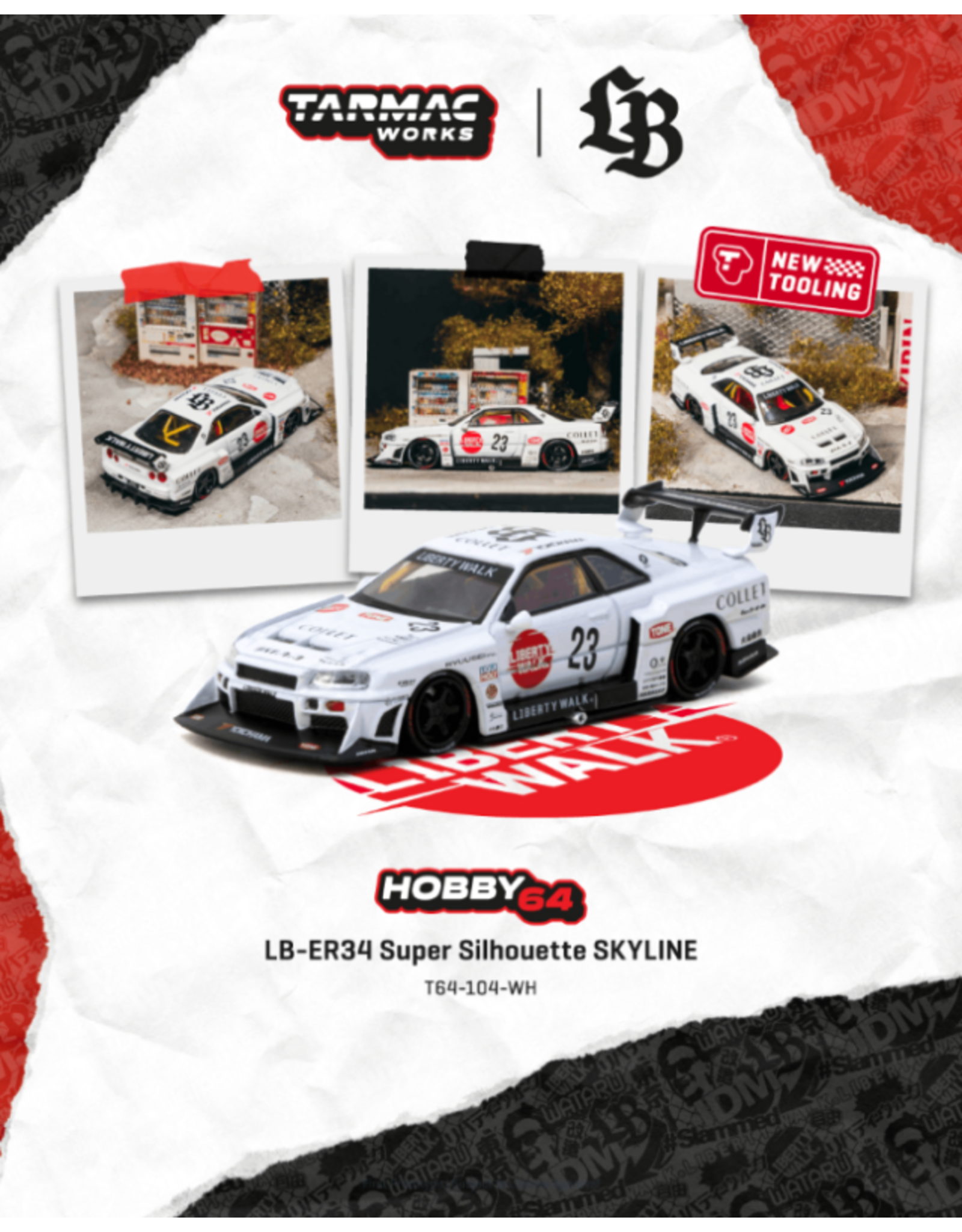 Nissan by Liberty Walk Nissan Skyline GT-R(R34)LB Super Silhouette Collet 2025