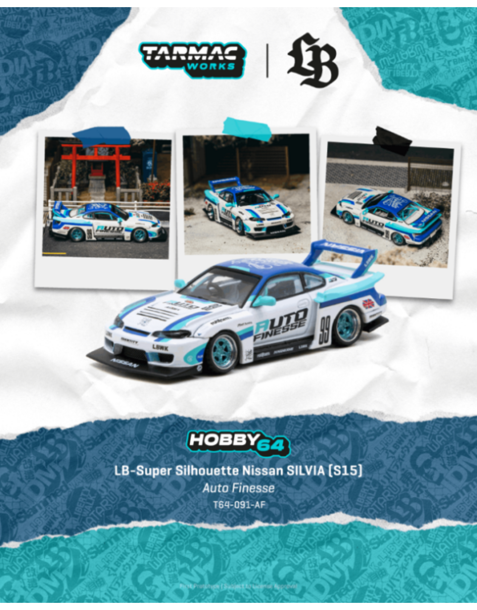 Nissan by Liberty Walk Nissan Silvia (S15)LB Super Silhouette (Auto Finesse)2025